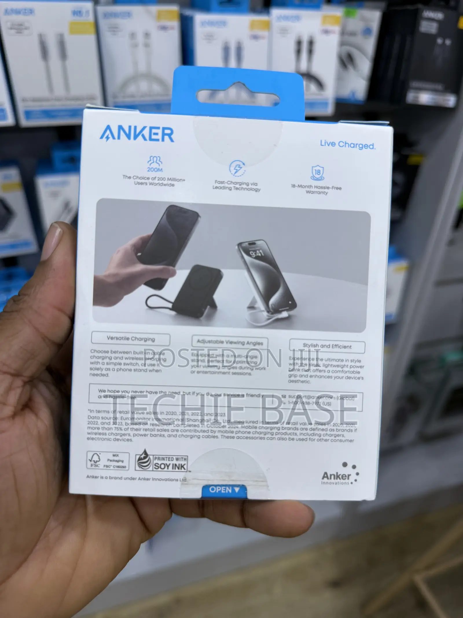 Anker Zolo Magnetic Power Bank (,30w)