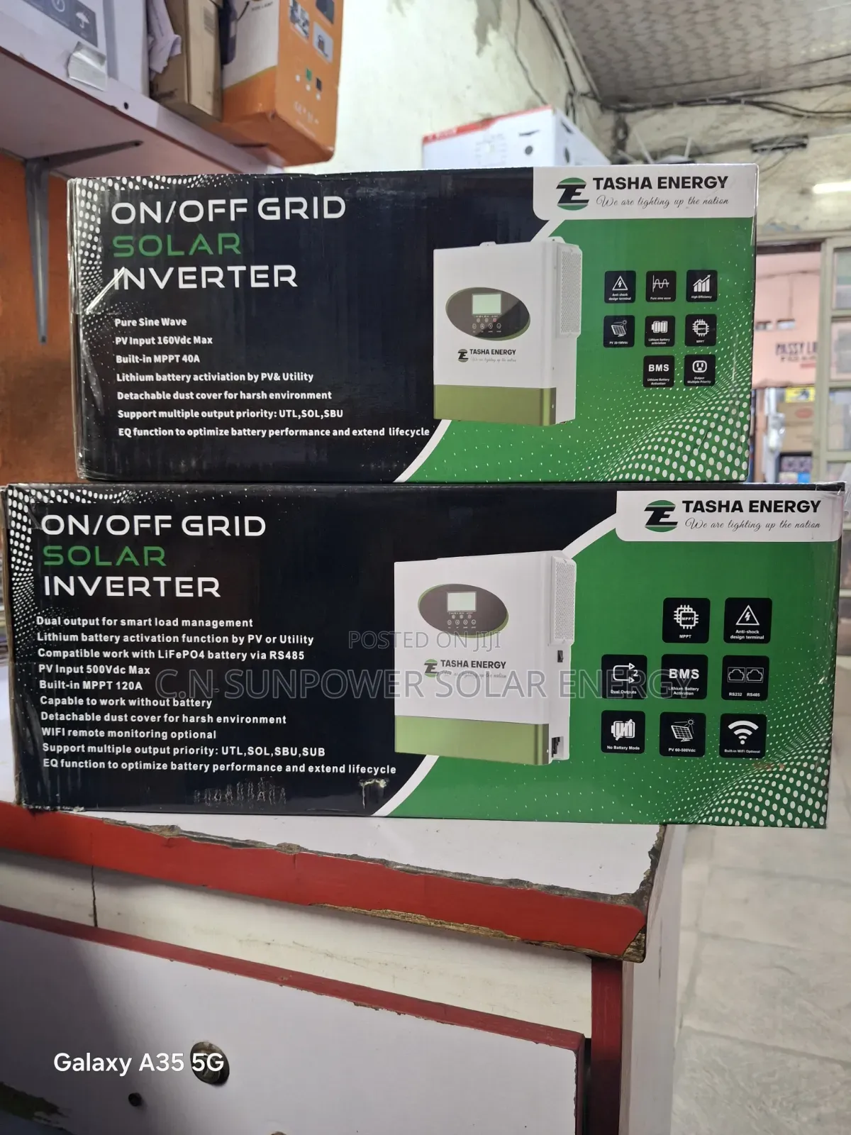 4.2kva/24v Tasha Energy Hybrid Solar Inverter