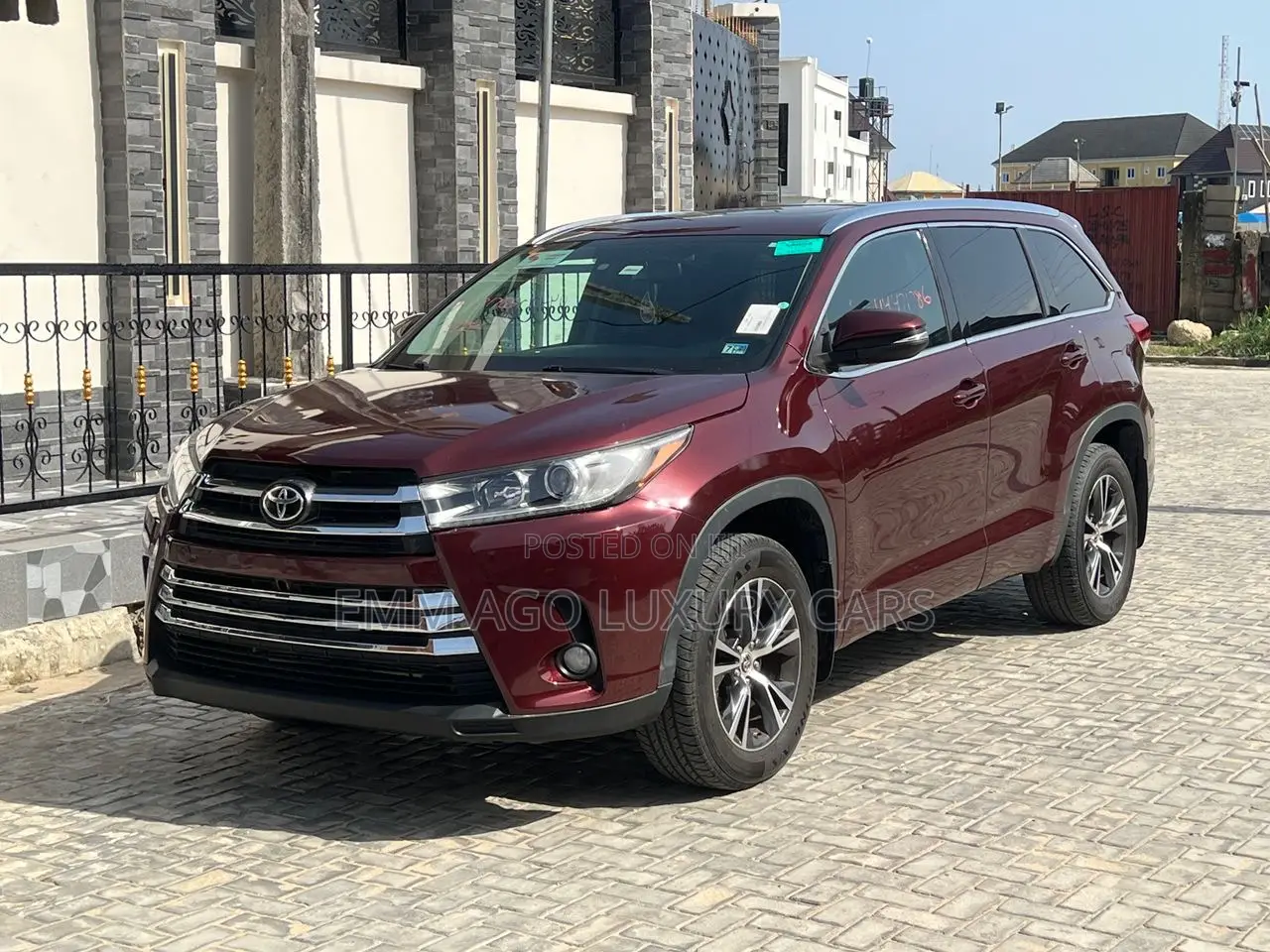 Toyota Highlander XLE V6 4x4 (3.5L 6cyl 6A) 2016 Brown
