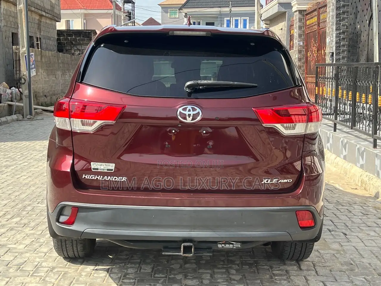 Toyota Highlander XLE V6 4x4 (3.5L 6cyl 6A) 2016 Brown