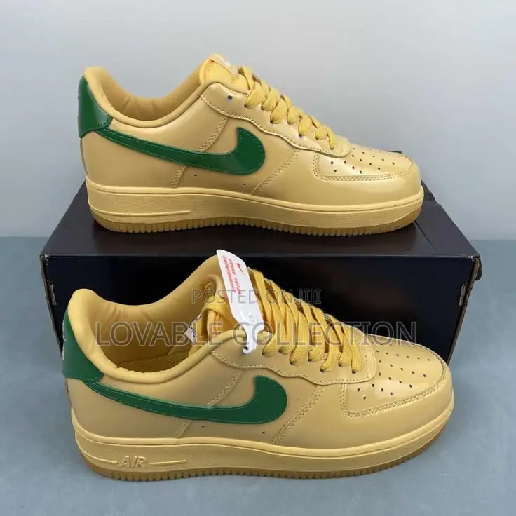 Nike Air Force 1 Low Qs "Patent Pack" Sneakers Available From 40 - 45