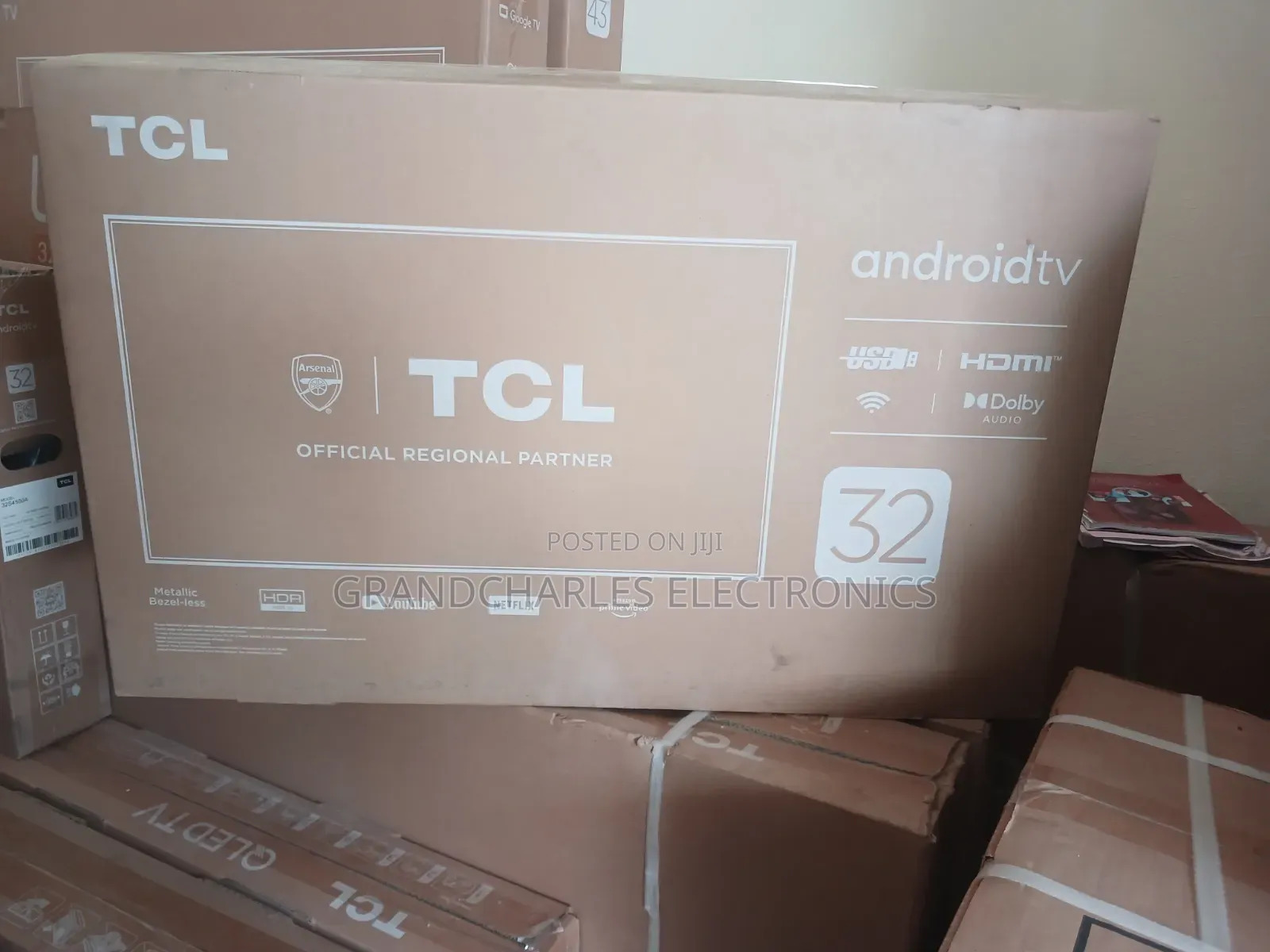 TCL 32" FHD Android Tv(32s4500a)