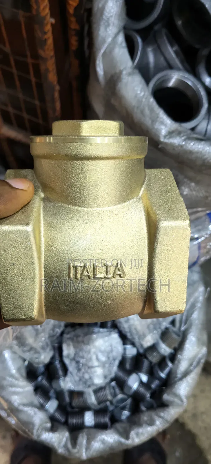 Brass Threaded Iron Tongue Non Return Valve