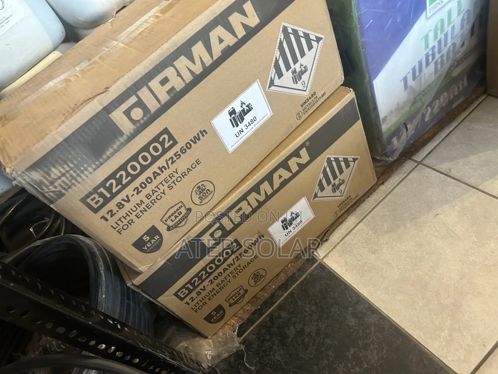Firman 2.5kw Lithium Battery 12v