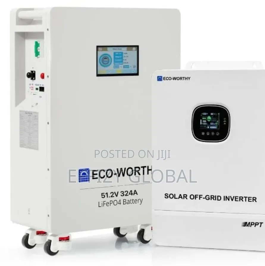 Eco-worth 17kwh Battery & Inverter