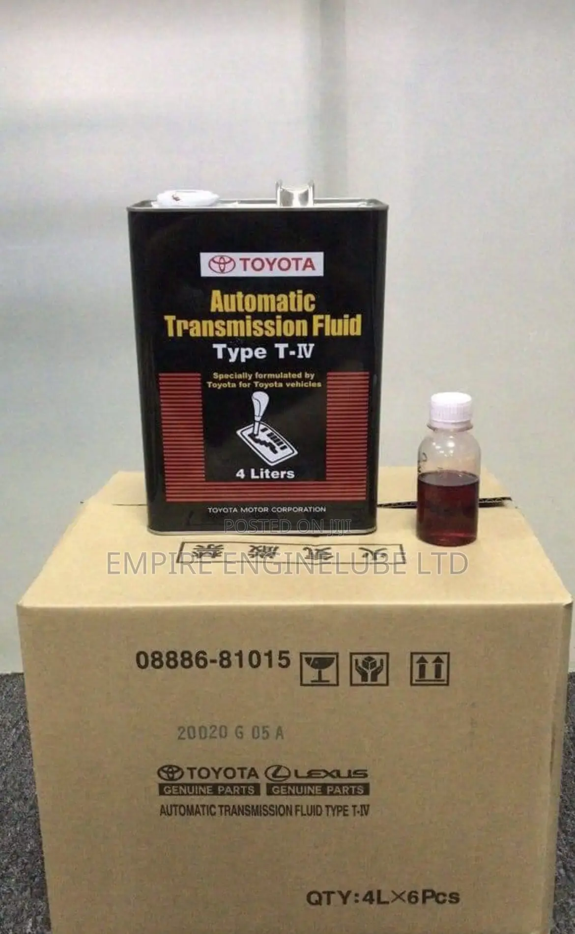Toyota T-Iv 4litres (Gear Oil)