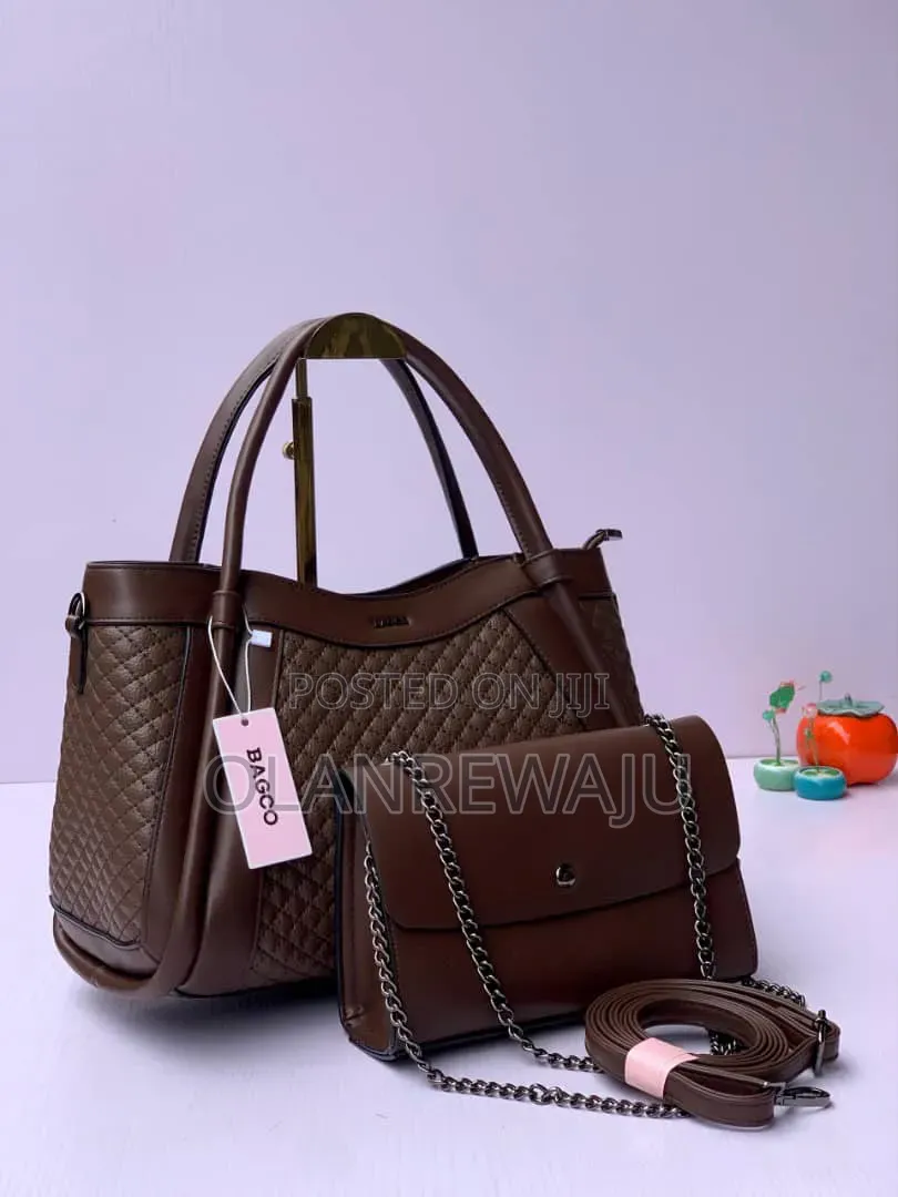 Bagco 2 in 1 Handbag and Chain Bag Set