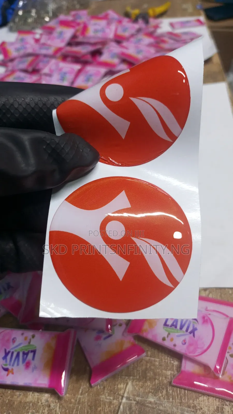 Car Dome Stickers