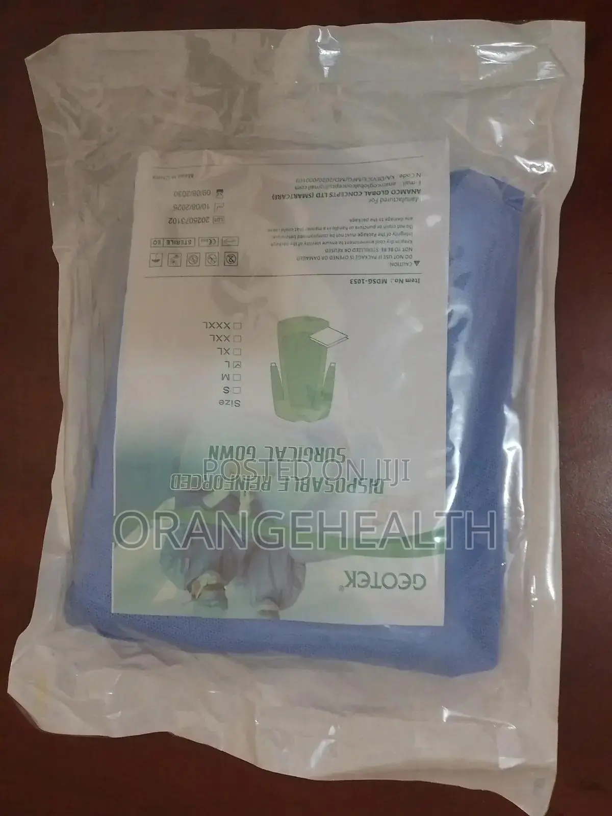 Reinforced Surgical Gowns ( Disposable)