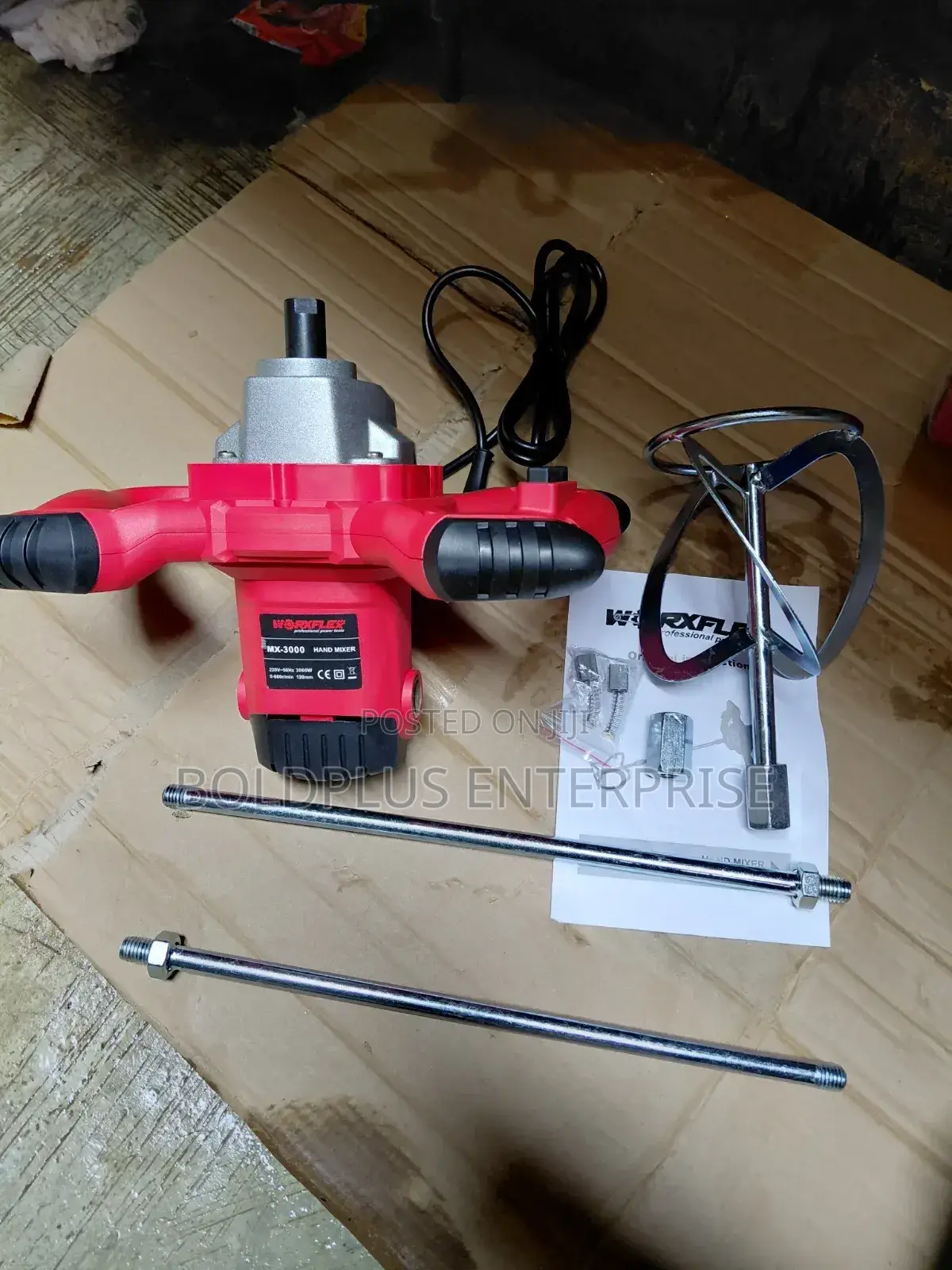 3000 Watts Worxflex Heavy Duty Mixer Machine