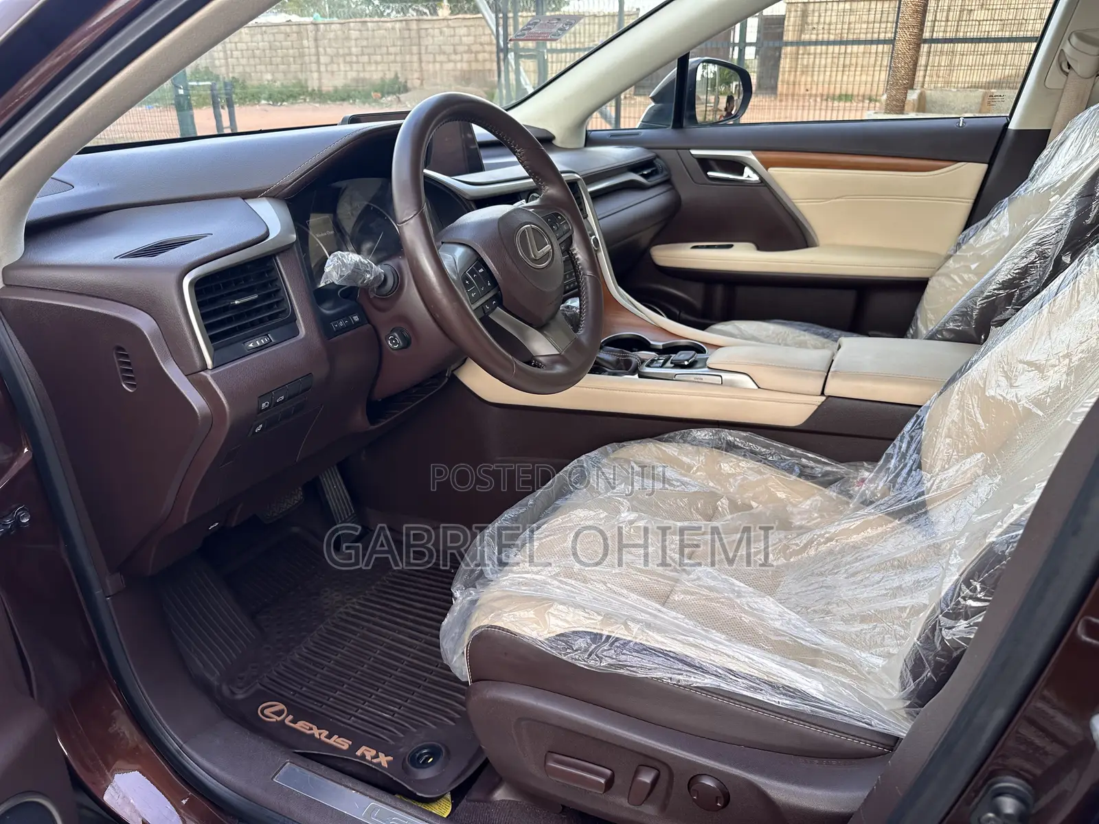 Lexus RX 350 FWD 2017 Brown