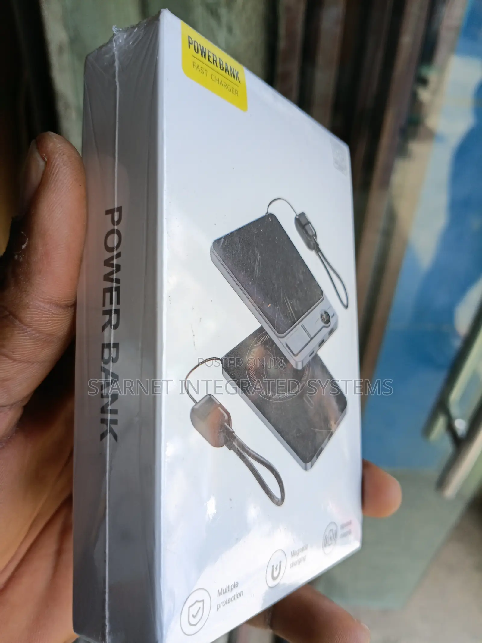 Wireless Magnetic Ring 10000mah iPhone And Samsung Power Bank