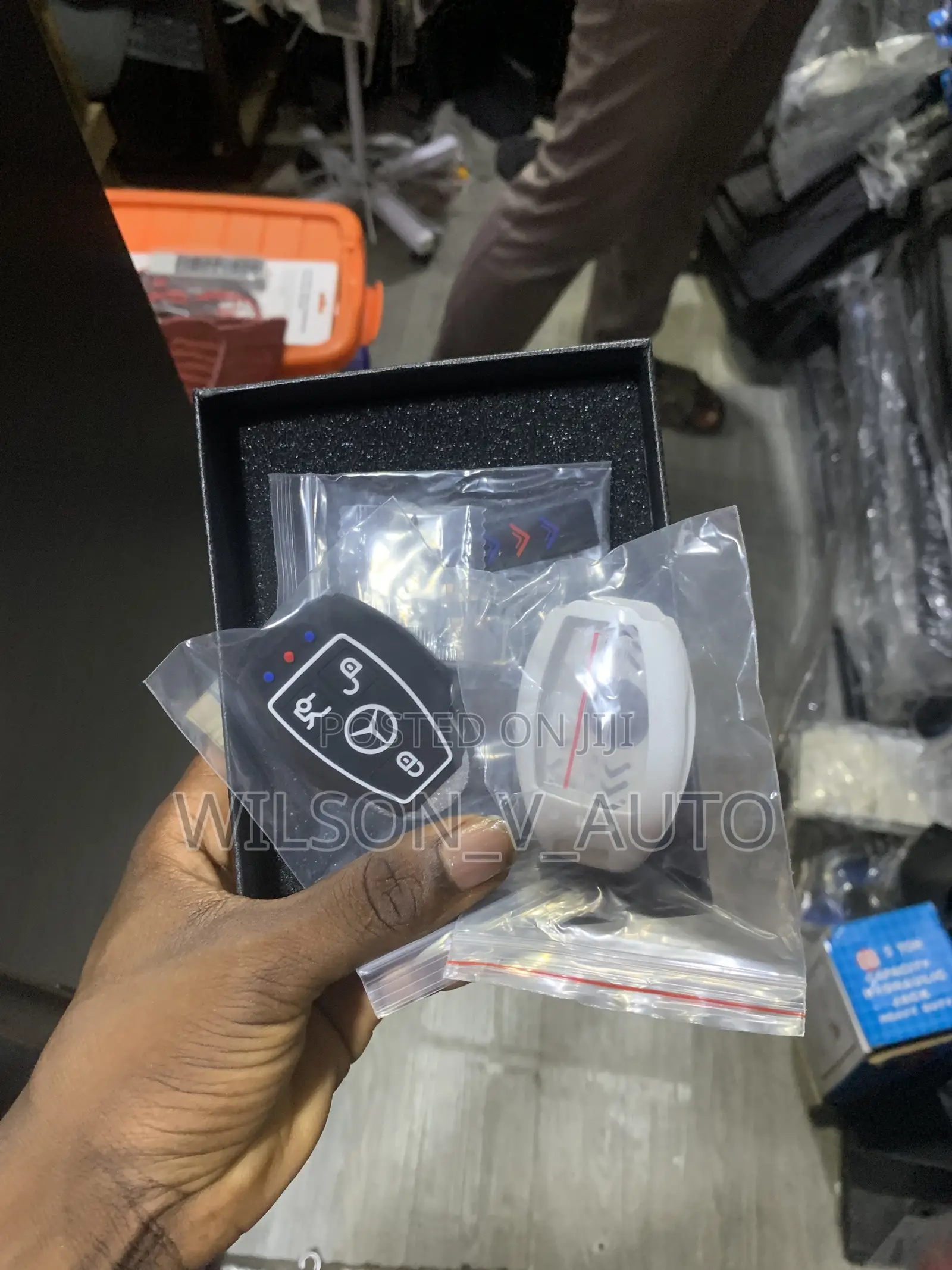 Mercedes Plastic Pouch