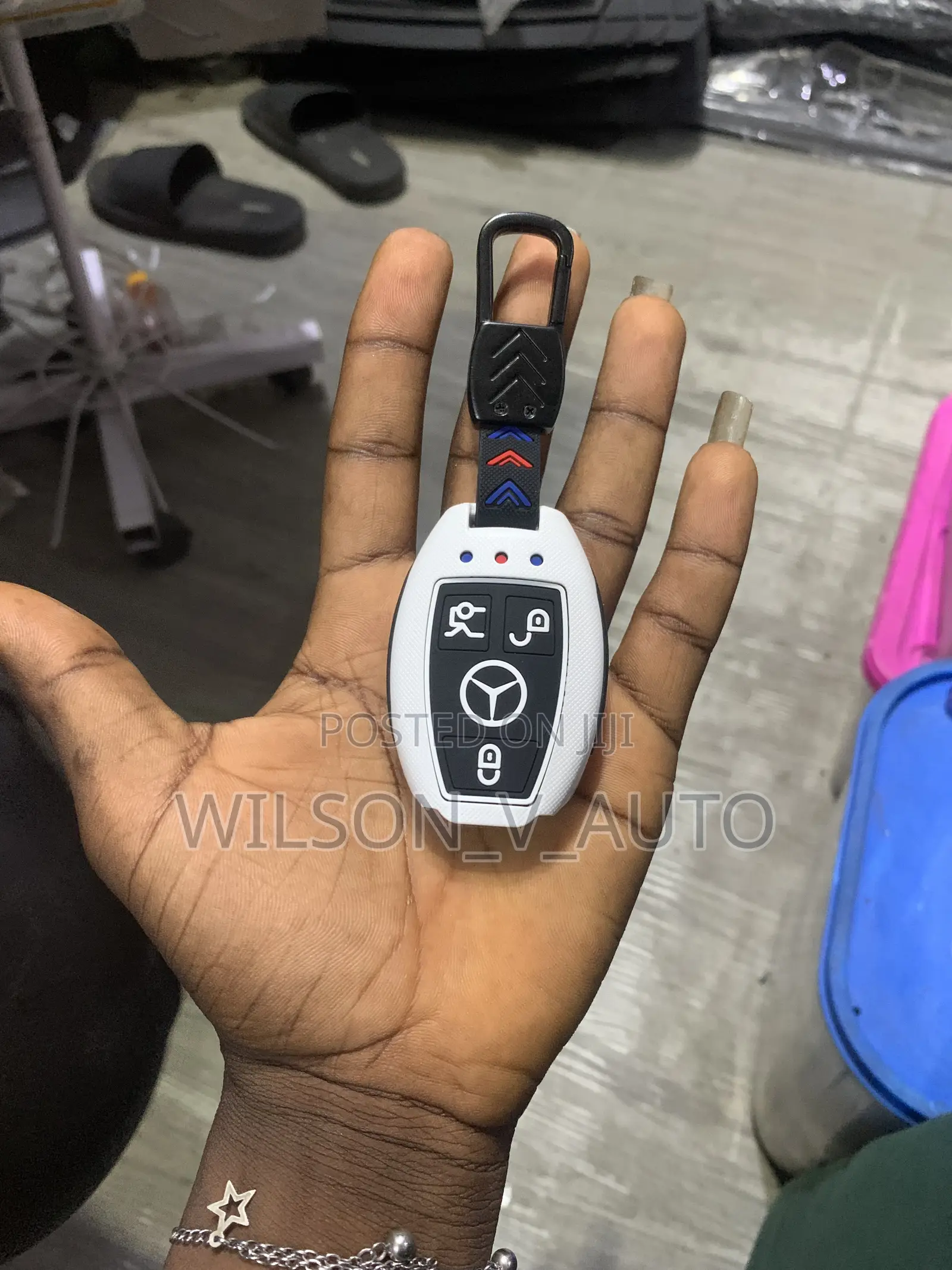Mercedes Plastic Pouch