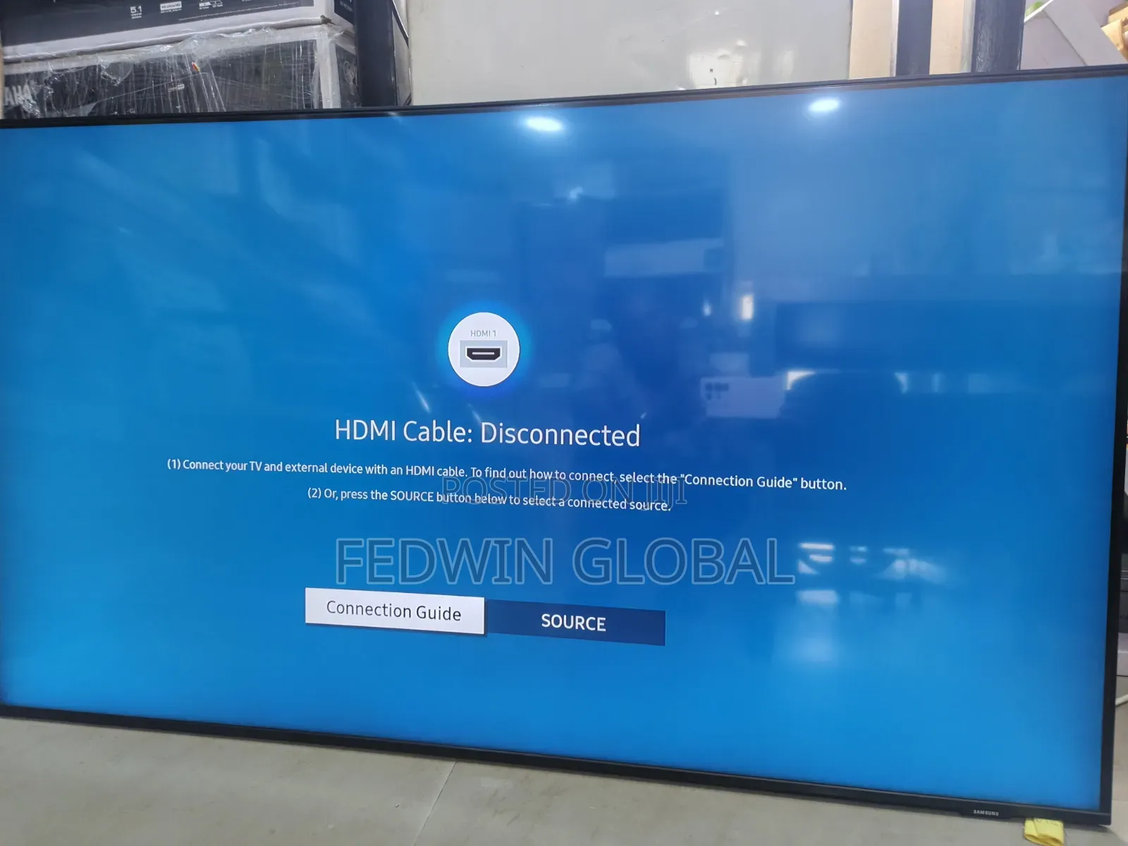 Samsung 55" Qled Smart Tv