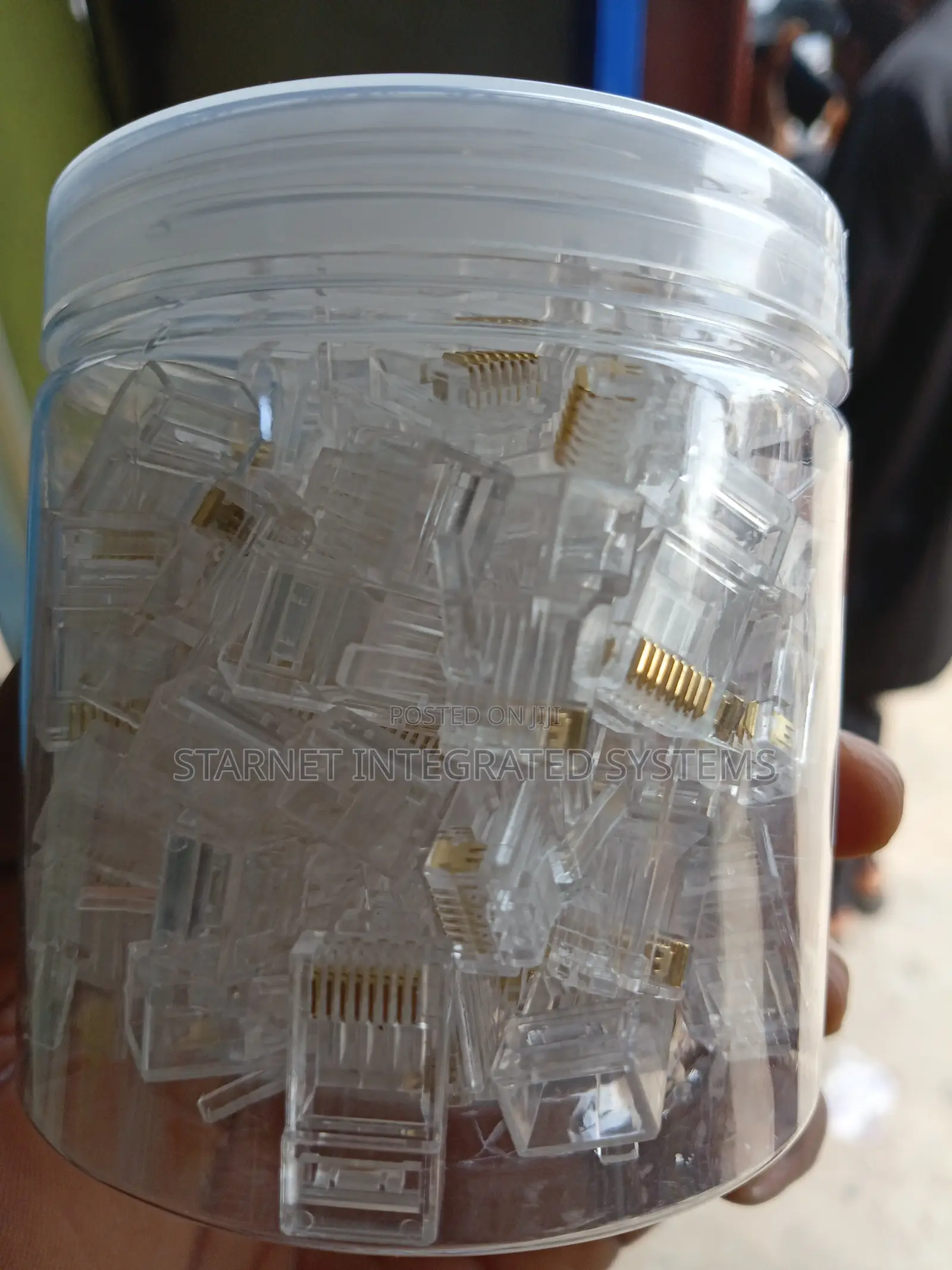 Rj45 Cat 6 Connectors Pack of 100pcs
