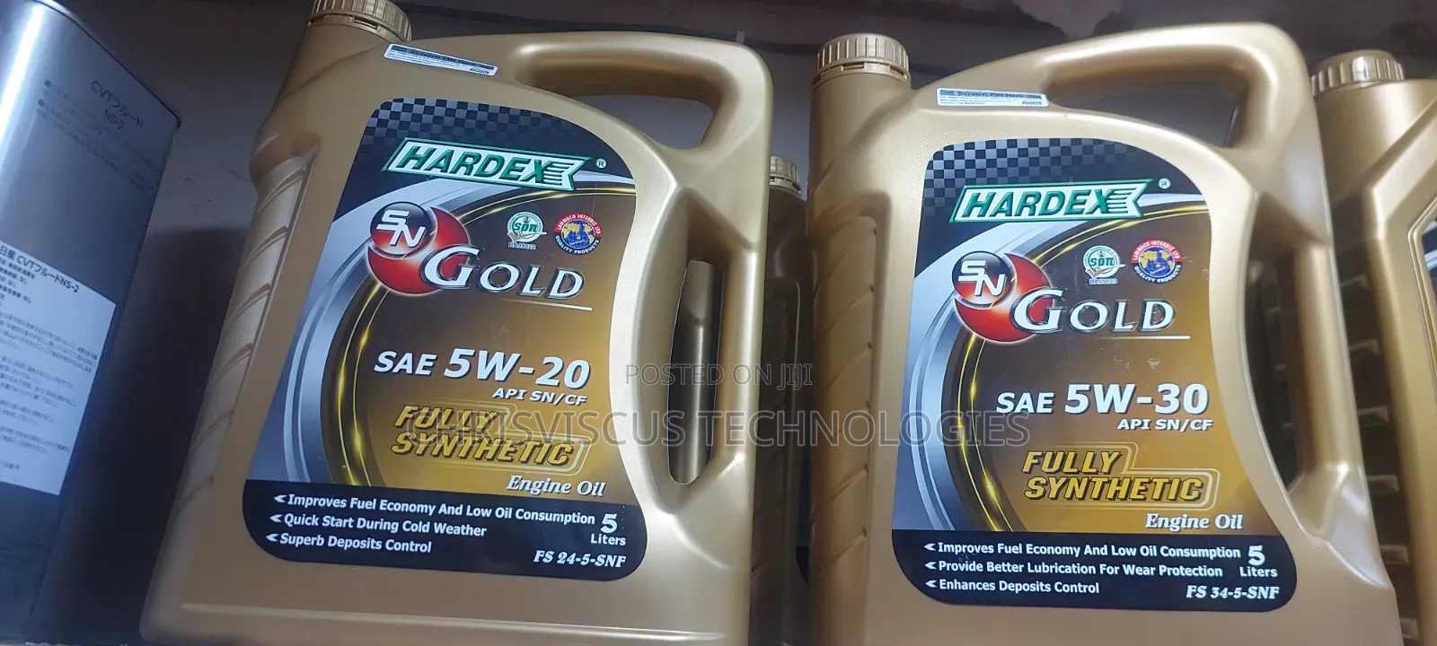 5l Hardex Gold Sae 5w-30