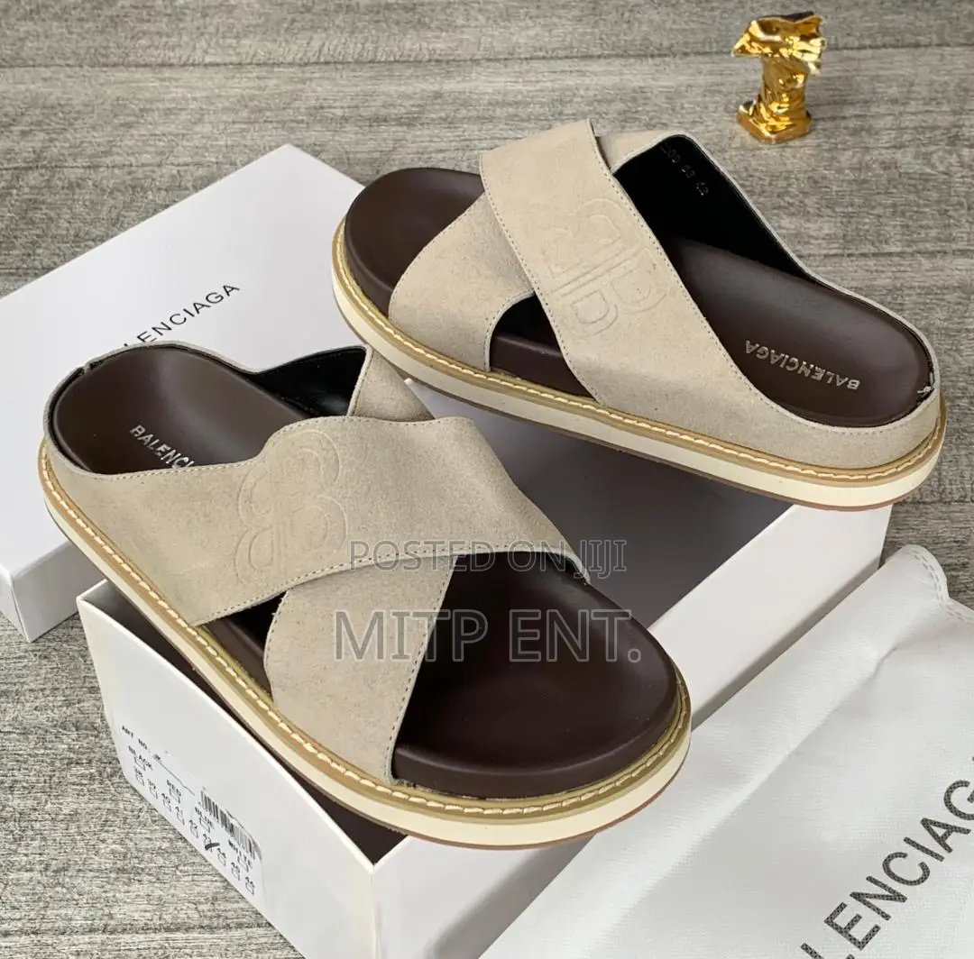 Balenciaga Men Pam Slippers