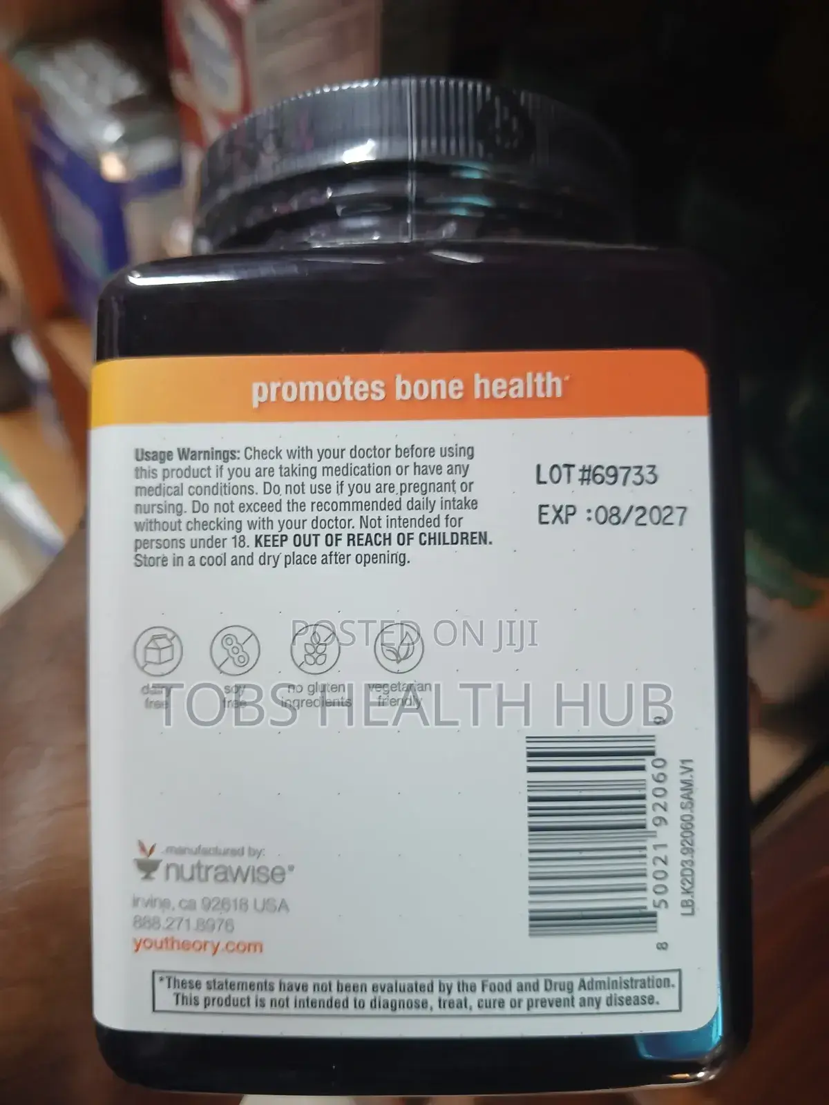 Youtheory K2d3 Essential Daily Vitamins Bone Heart Health Support .