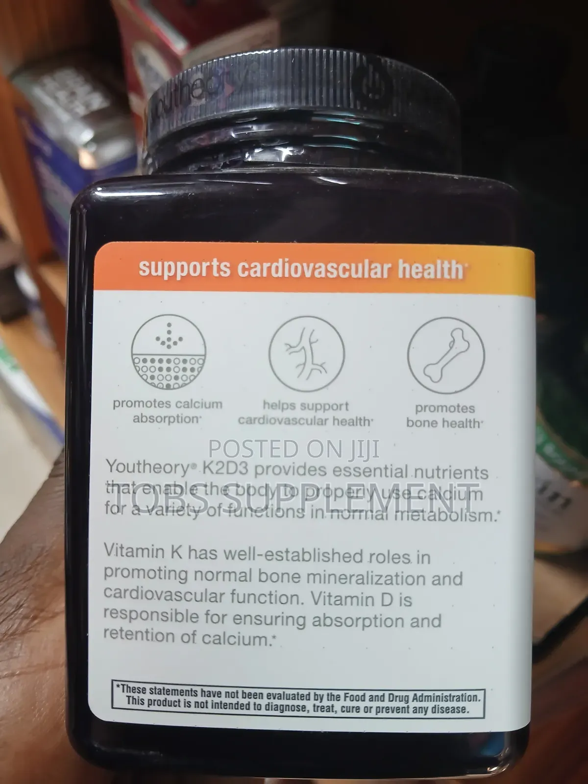 Youtheory K2d3 Essential Daily Vitamins Bone Heart Health Support .