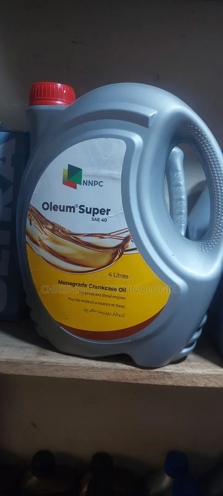 4l NNPC Oleum Super Sae 40