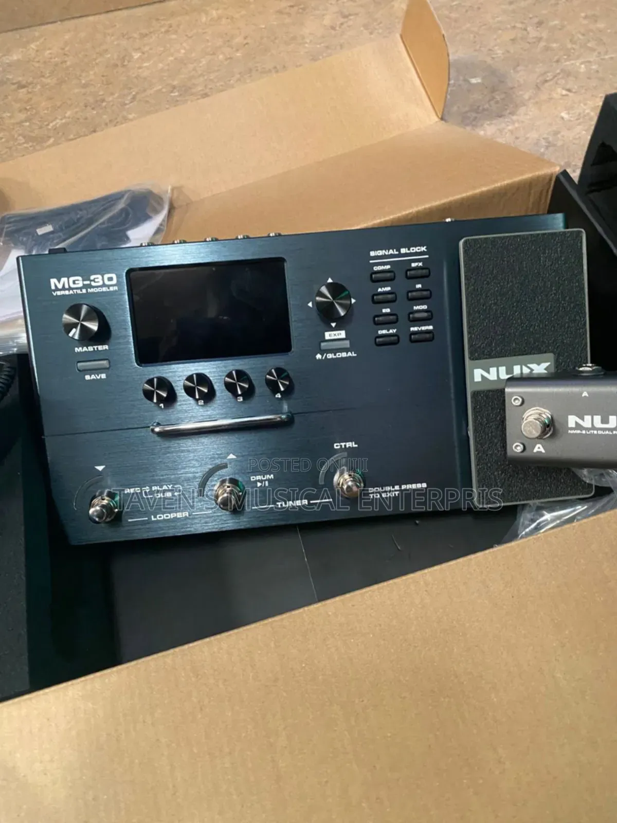 Nux Mg-30 Guitar Multi Effect Pedal