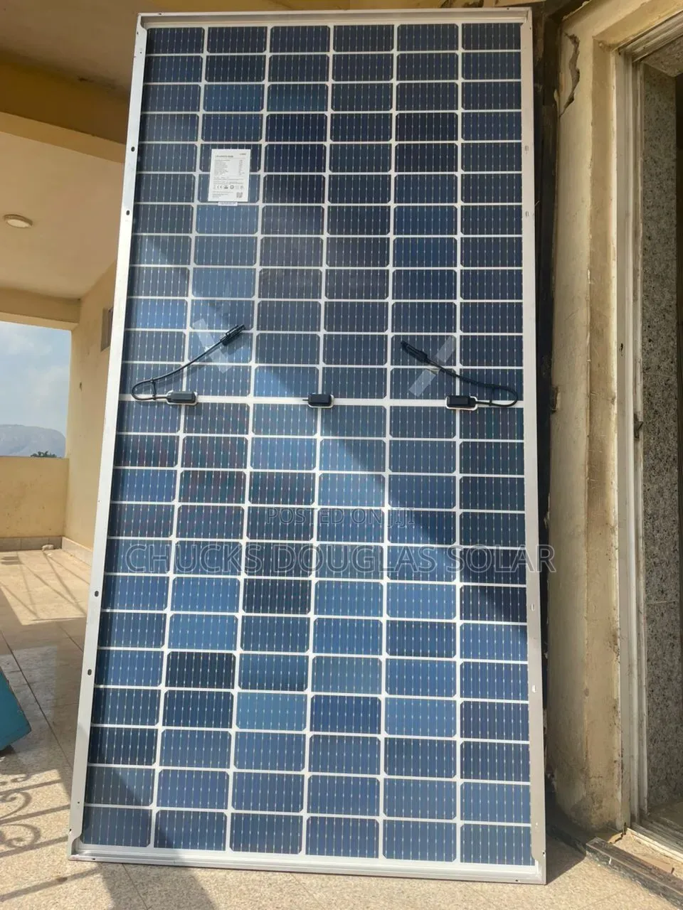Longi 650w Mono-Bifacial (N-Type Double Sided Panel) Solar Panel.