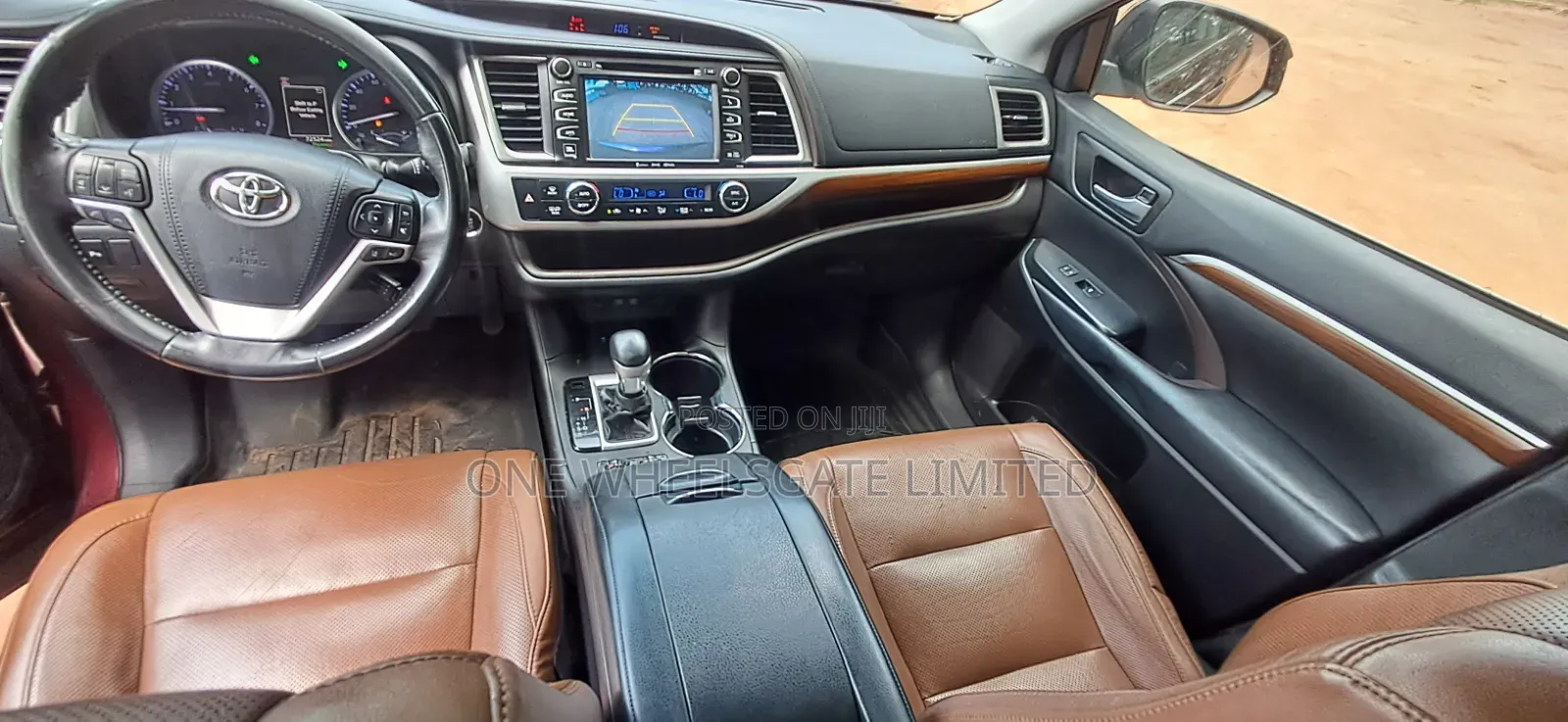 Toyota Highlander Limited 4x4 V6 (3.5L 6cyl 8A) 2018 Black