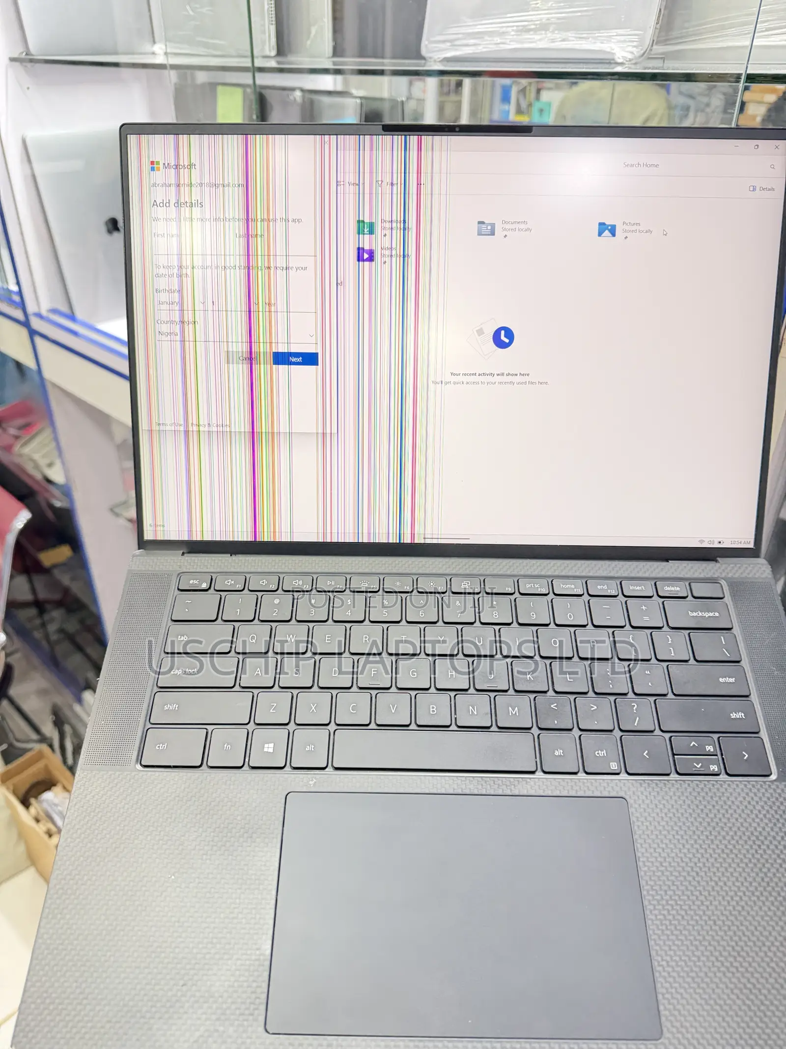 Laptop Dell Precision 5560 16GB Intel Core i7 SSD 256GB
