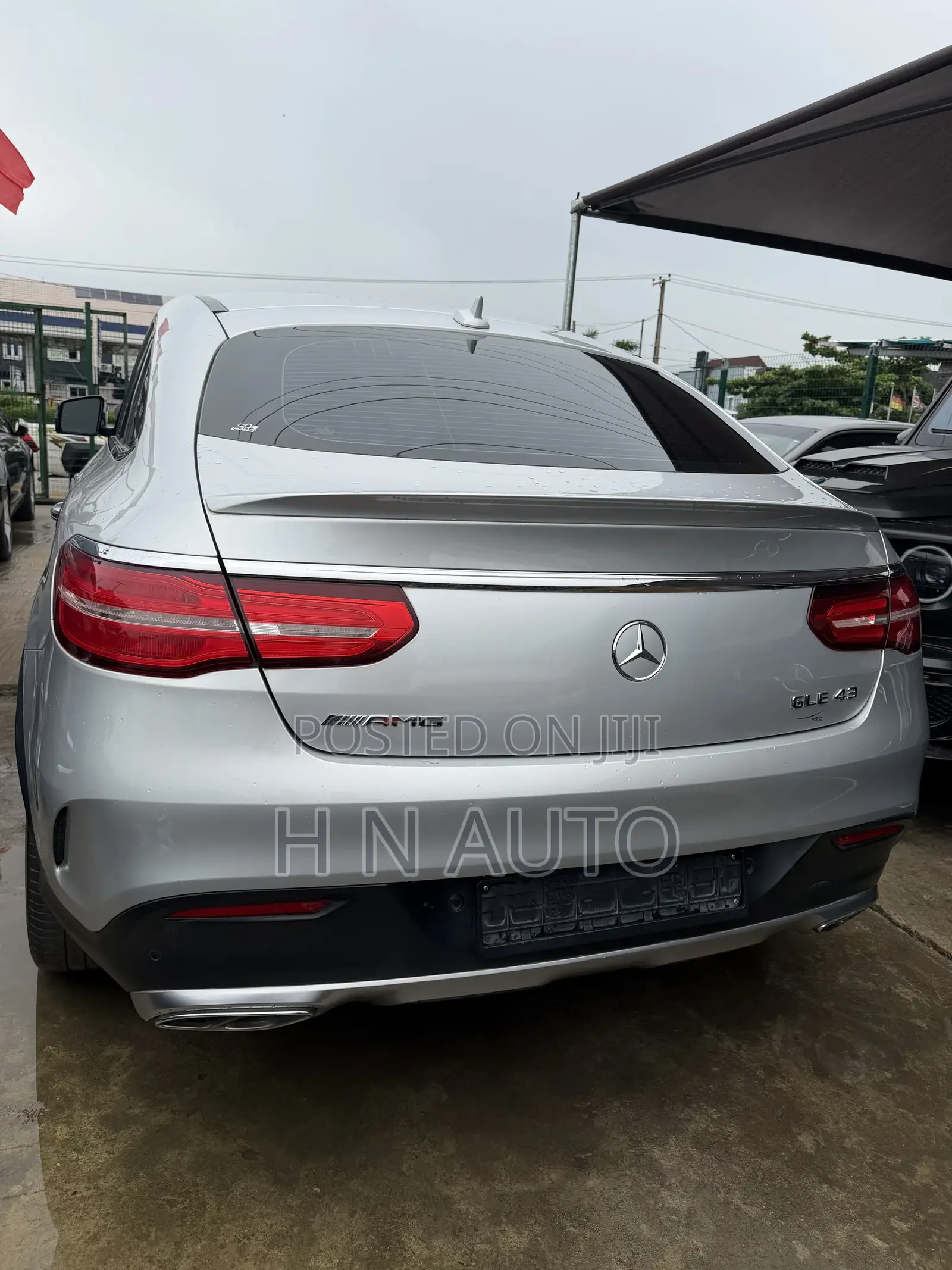 Mercedes-Benz GLE-Class AMG GLE 43 4MATIC 2017 Silver