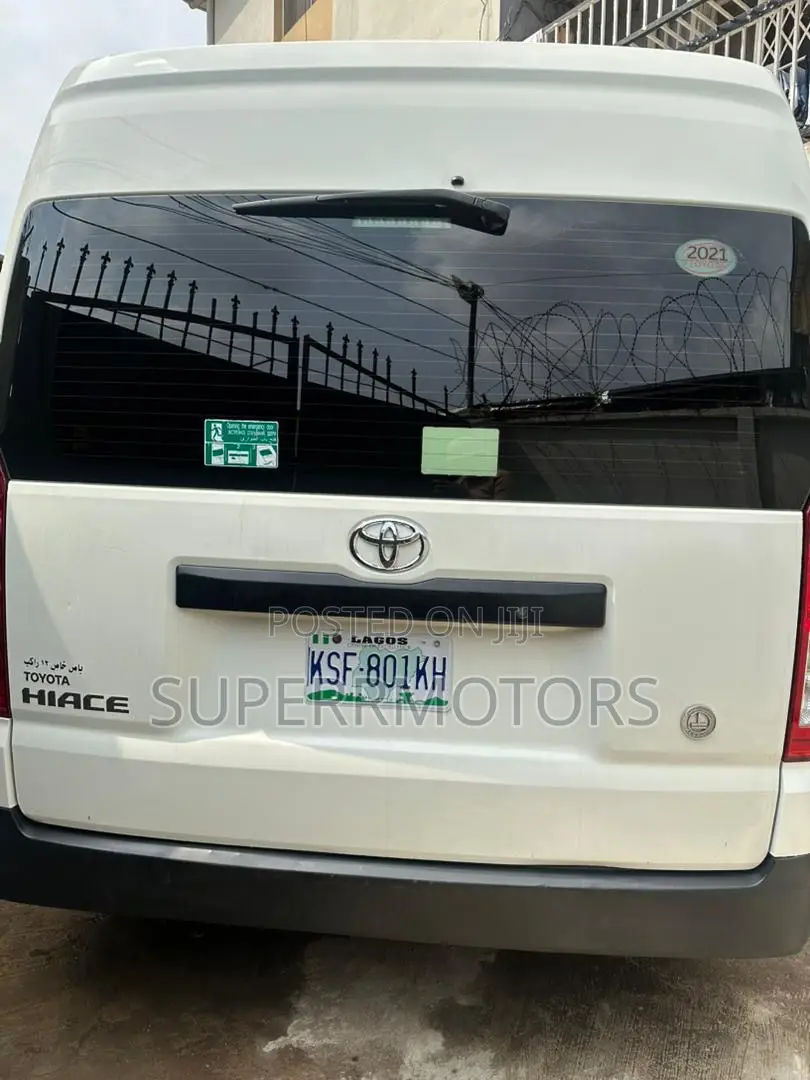 2021 Toyota Hiace Bus Lagos Rental