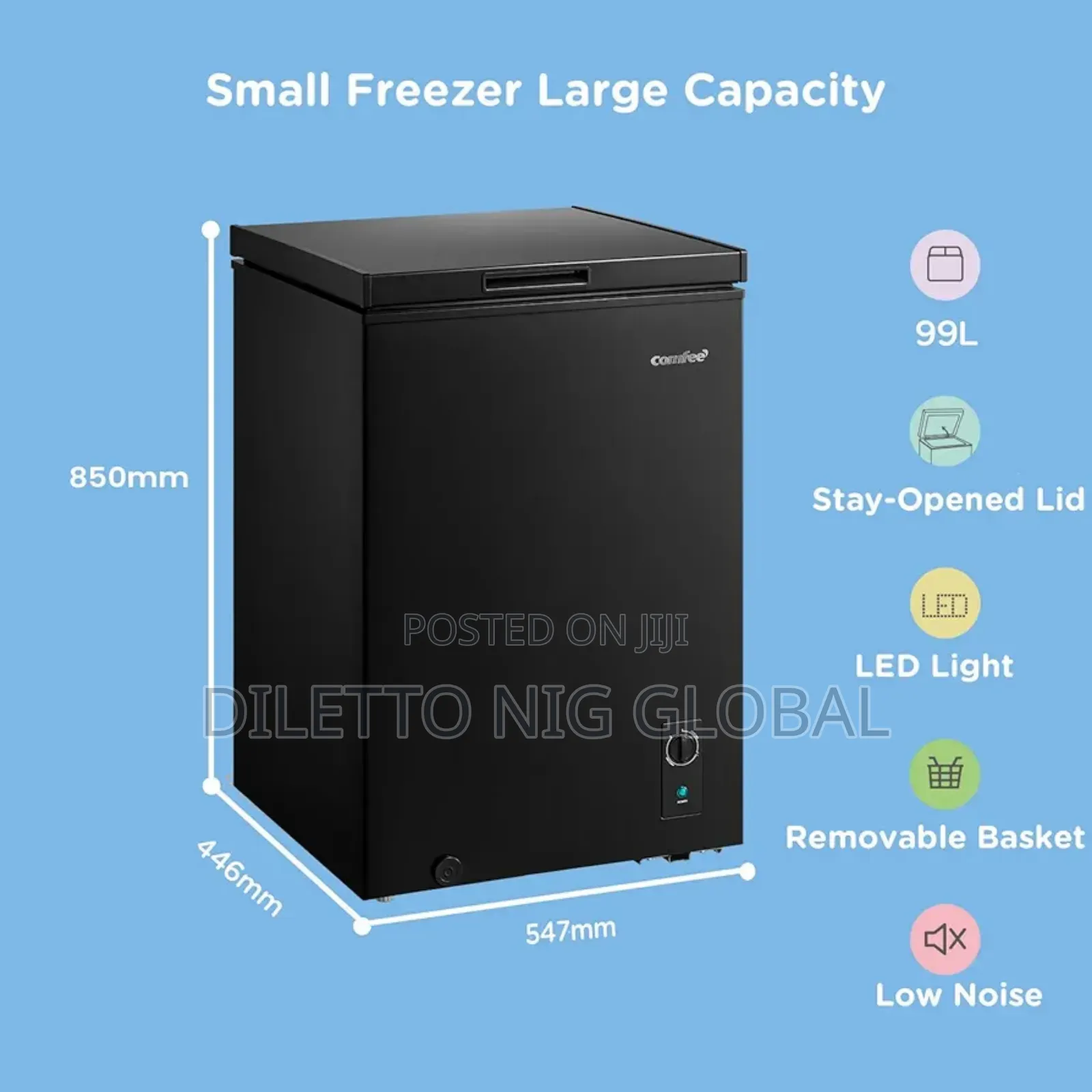 Inverter Freestanding Chest Freezer With Inverter Compressor