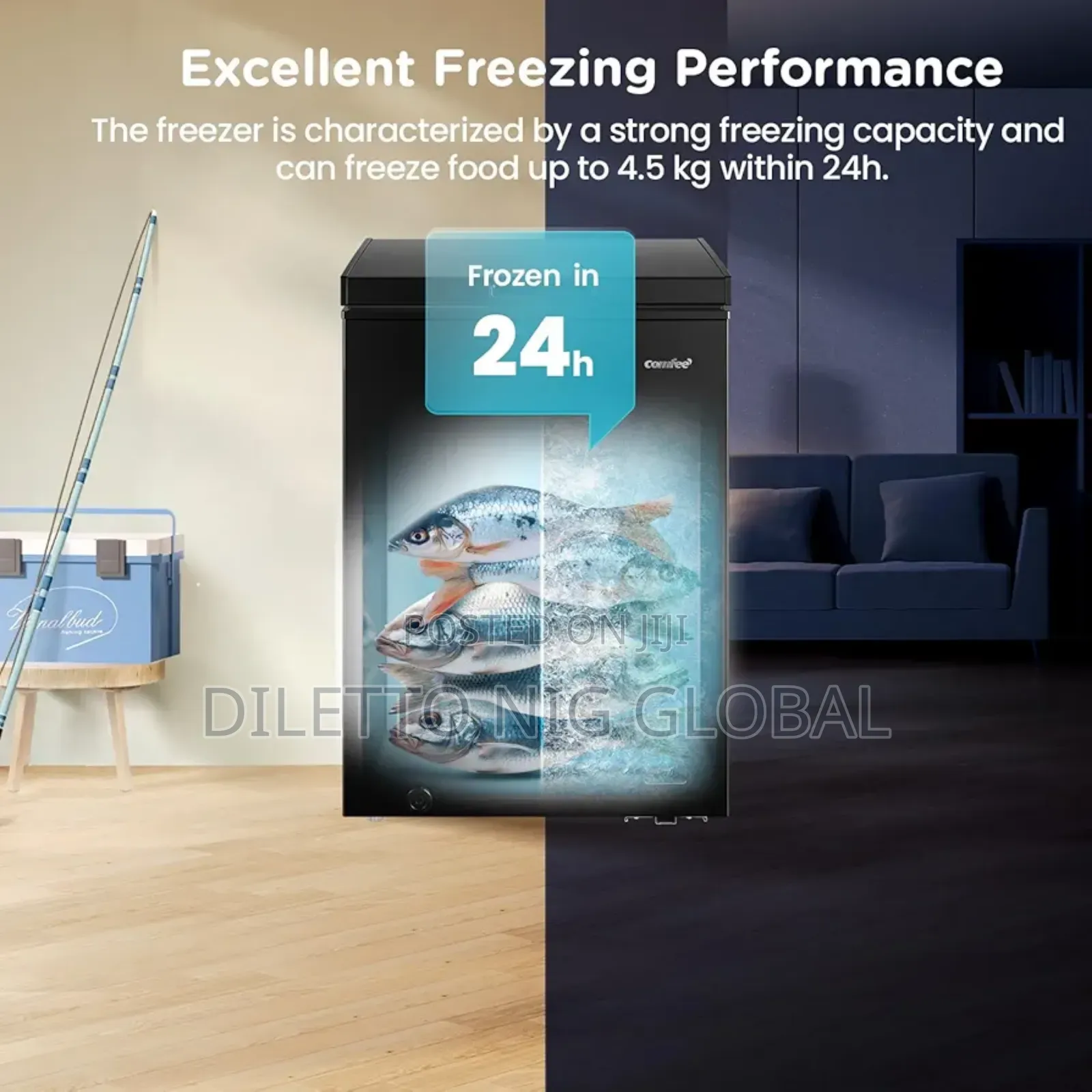 Inverter Freestanding Chest Freezer With Inverter Compressor