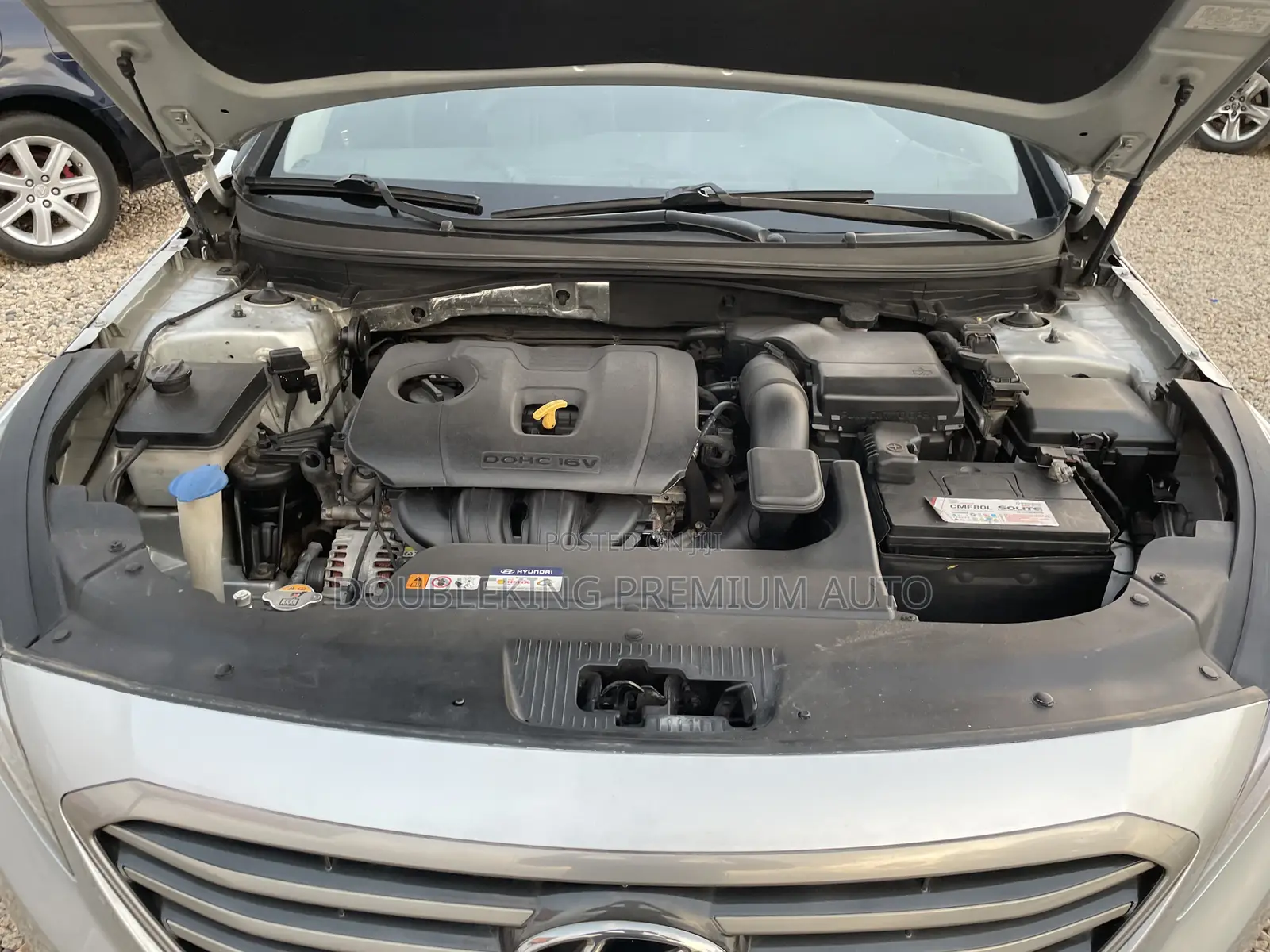 Hyundai Sonata Sport 2.0T Sedan FWD (2.0L 4cyl 6A) 2017 Silver