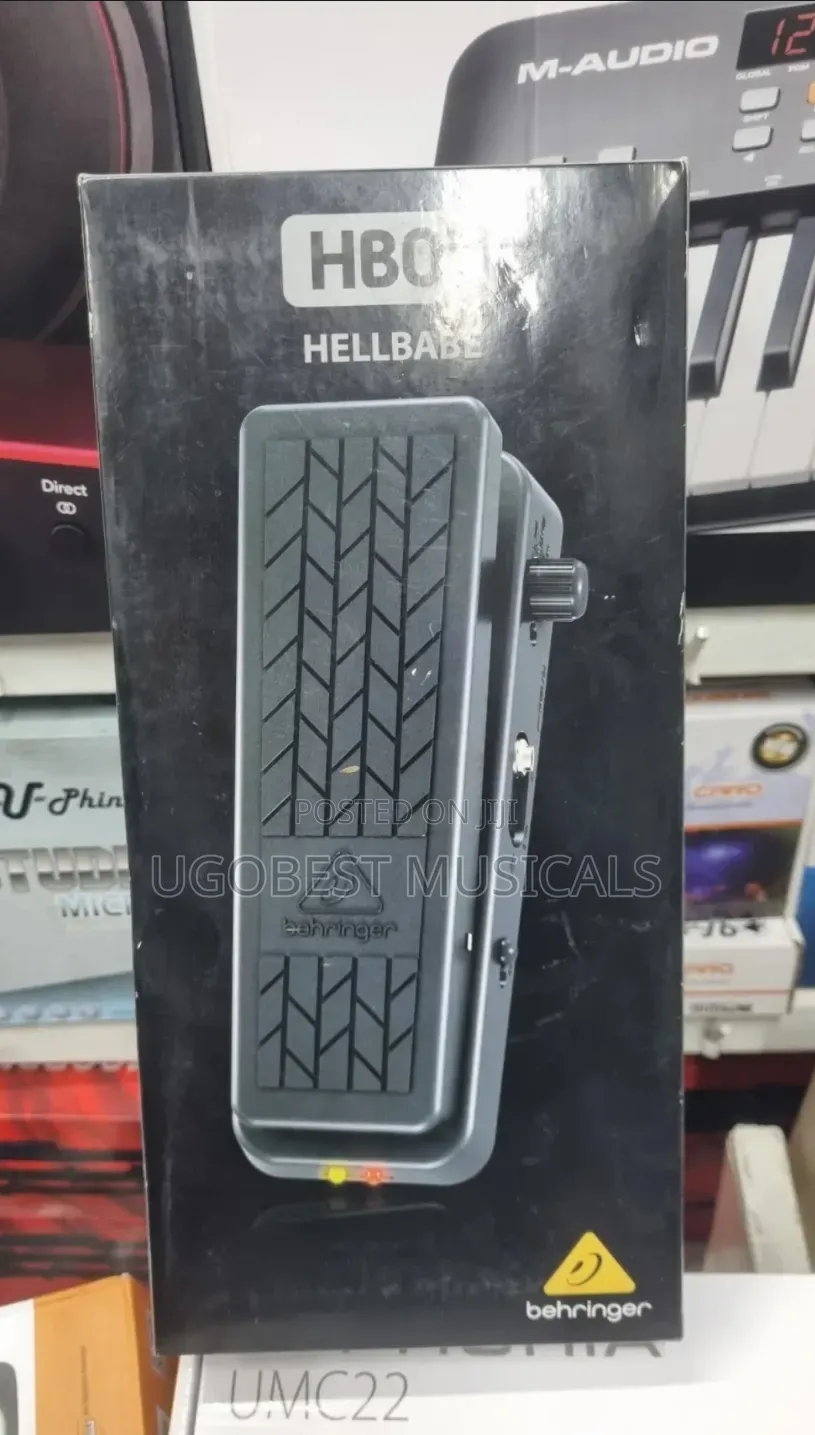 Behringer Hellbabe Hb01 Ultimate Wah-wah Pedal With Optical Control