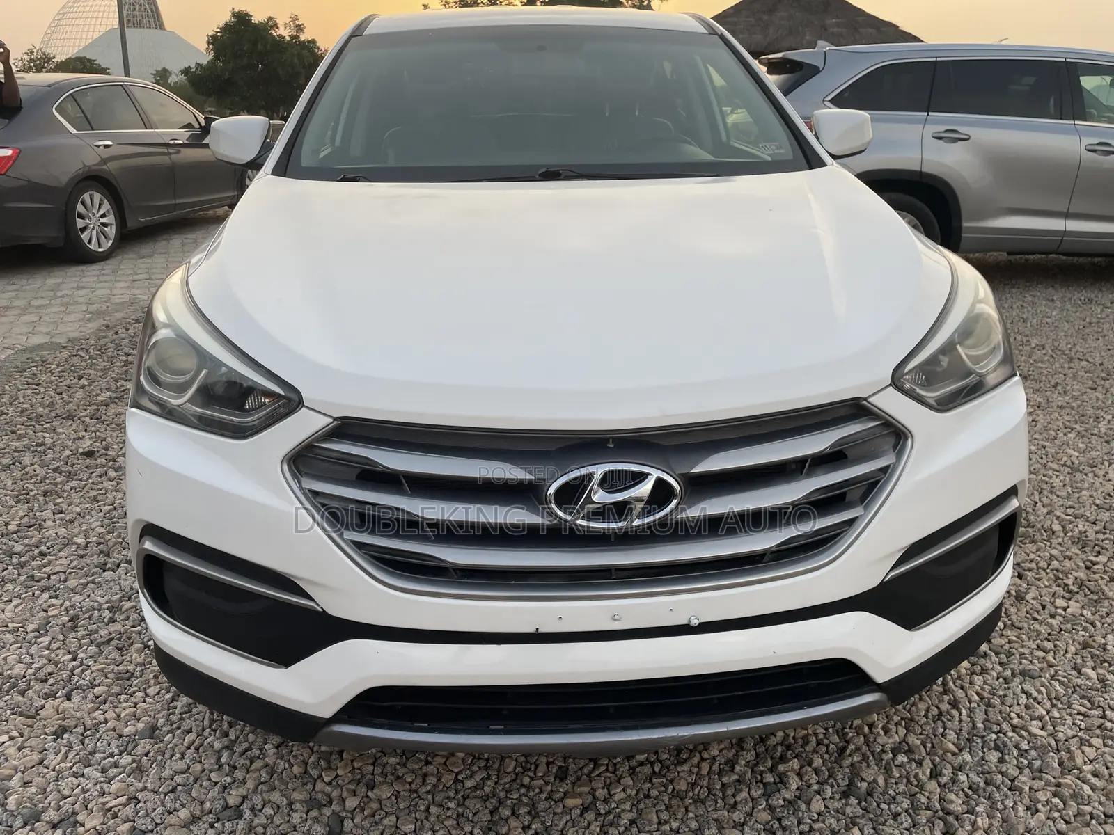 Hyundai Santa Fe 2017 Silver