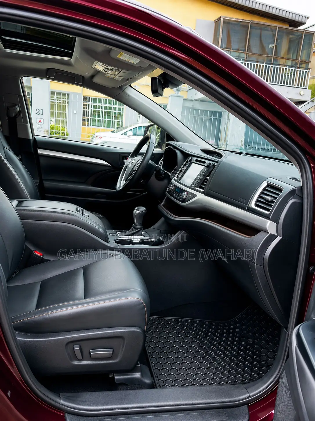 Toyota Highlander XLE 2019 Burgundy