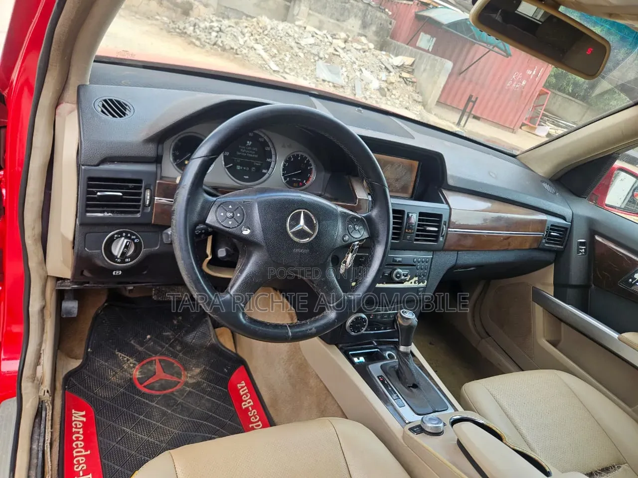 Mercedes-Benz GLK-Class 2010 Red
