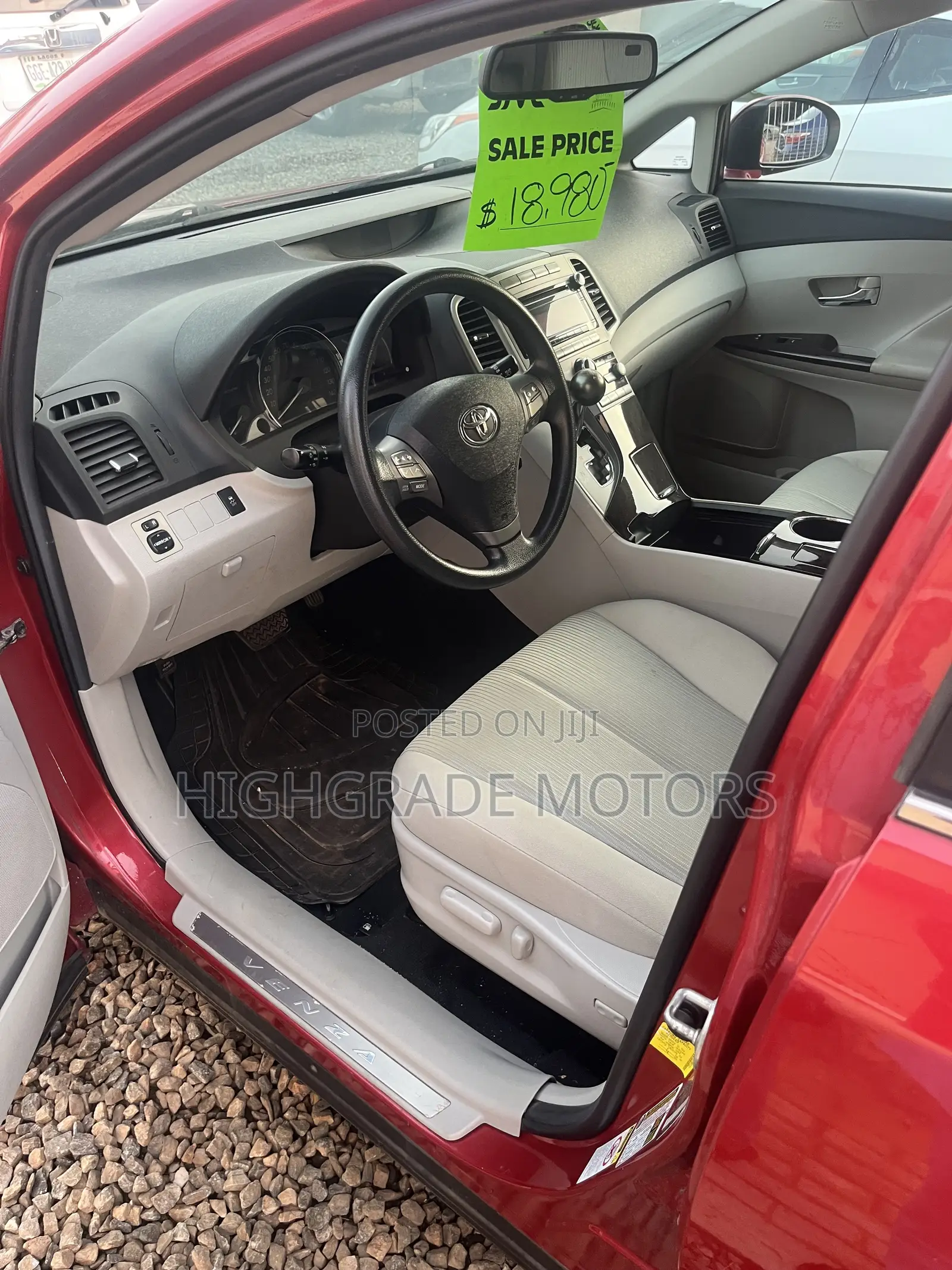 Toyota Venza AWD 2012 Red