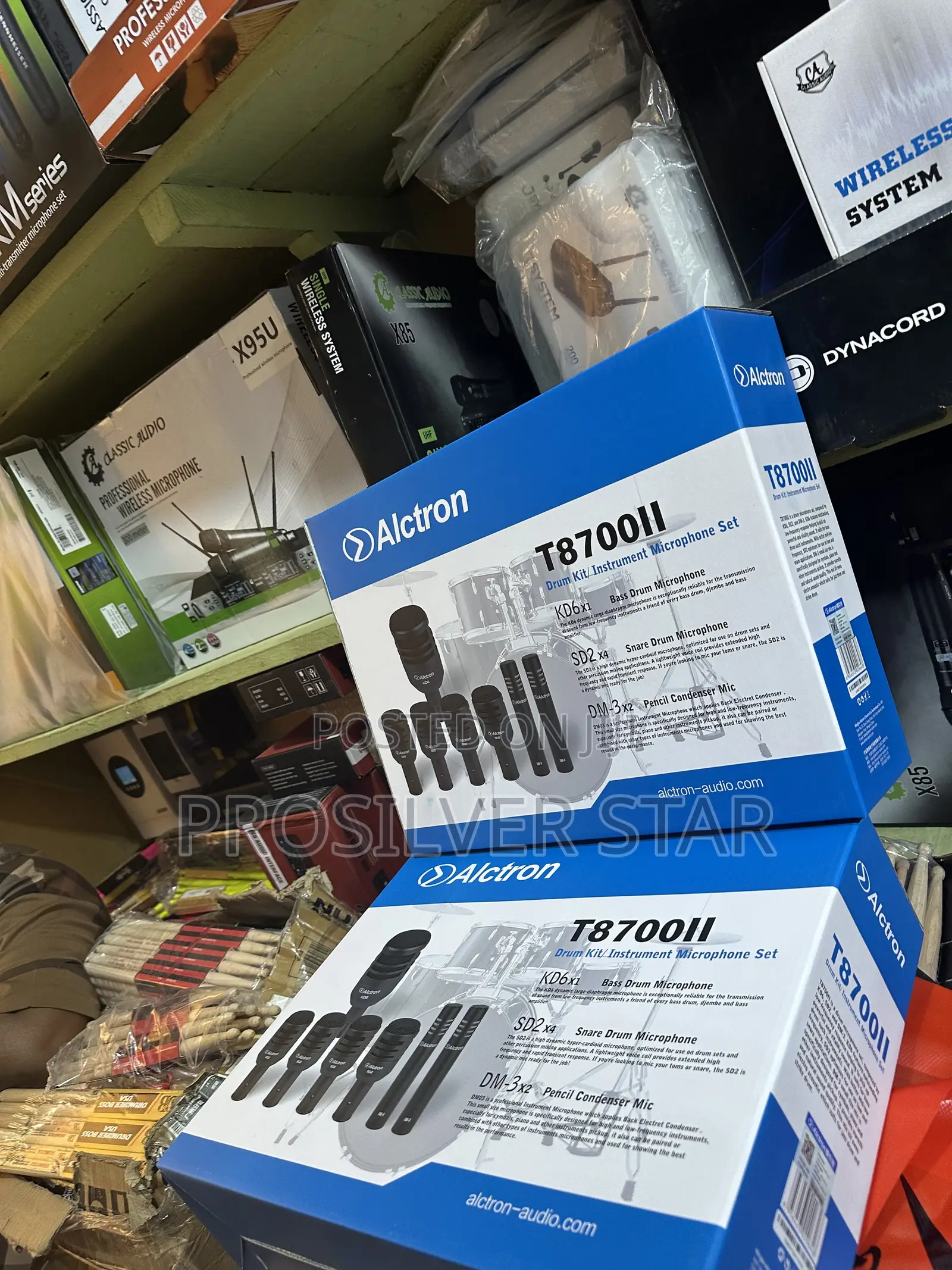 Alctron 7pcs Drum Microphones
