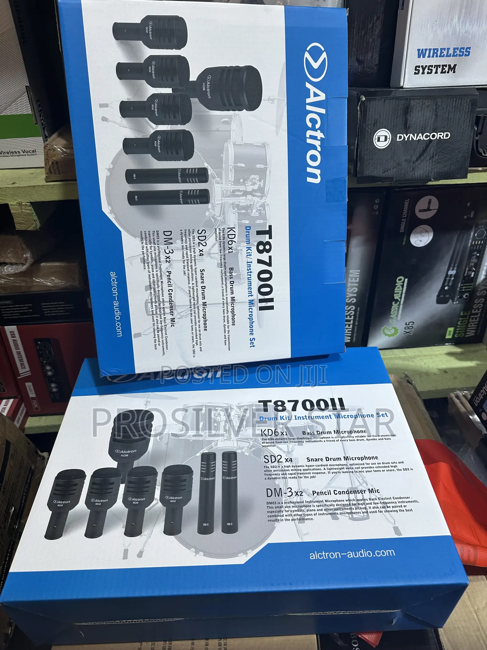Alctron 7pcs Drum Microphones