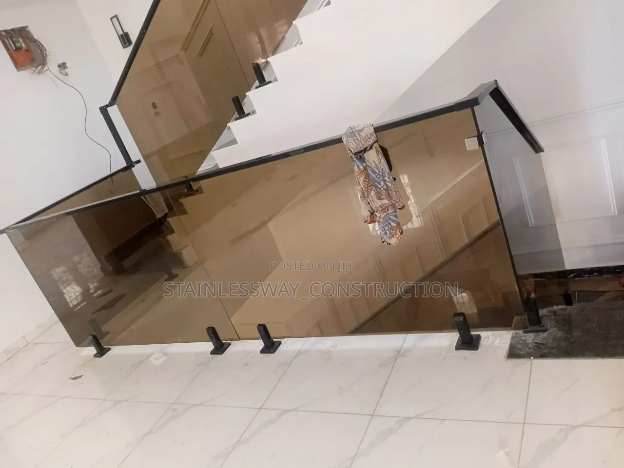 Tinted Glass Staircase/Balcony