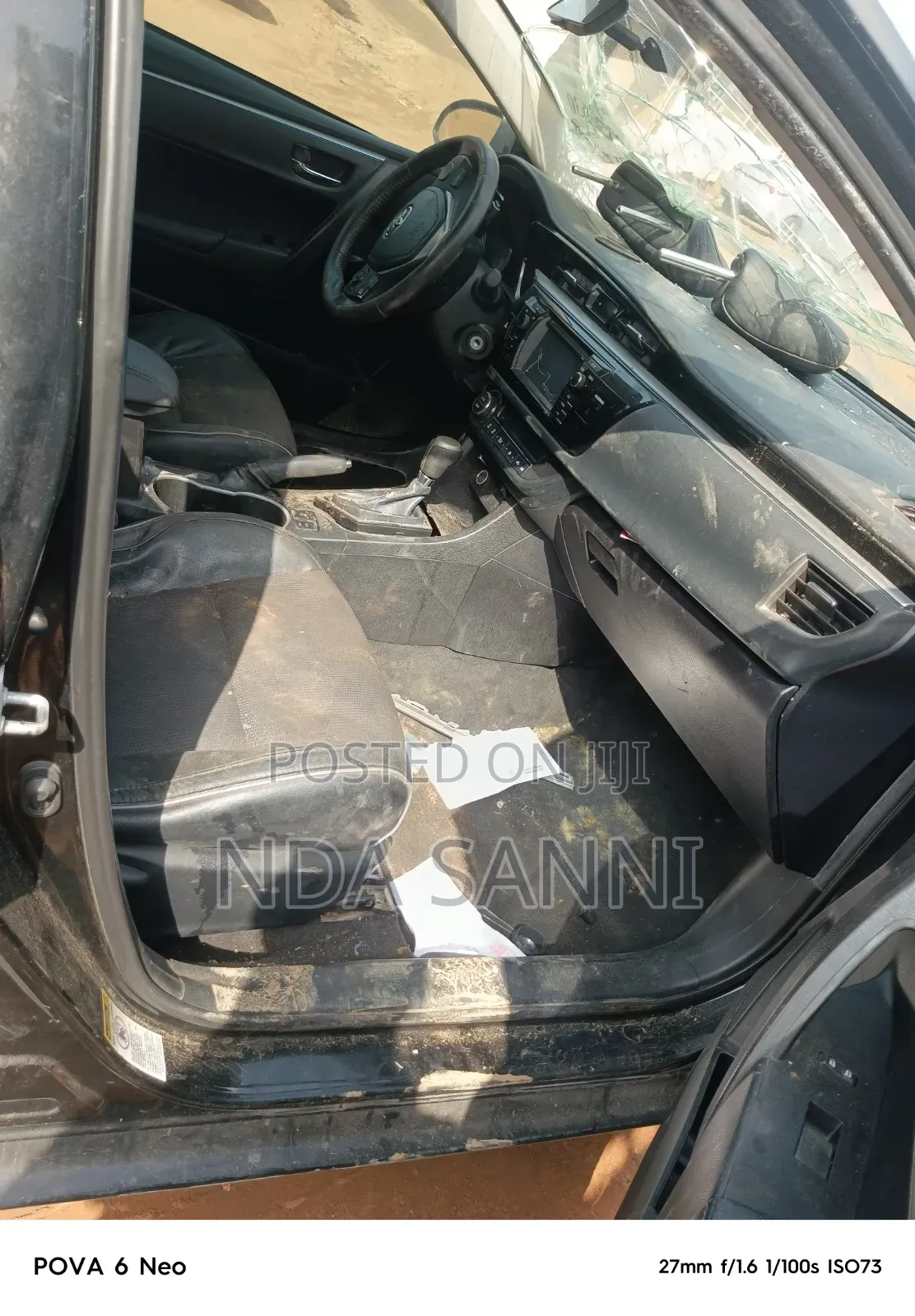 Toyota Corolla S 4dr Sedan (1.8L 4cyl CVT) 2015 Black