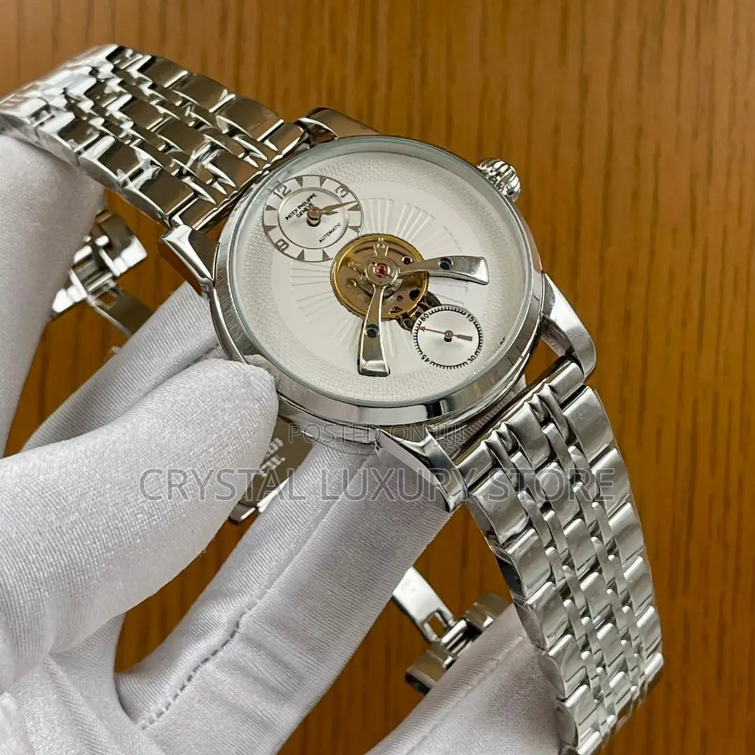 Patek Philippe Quality Luxury Men Automatic Engine Wristwatch