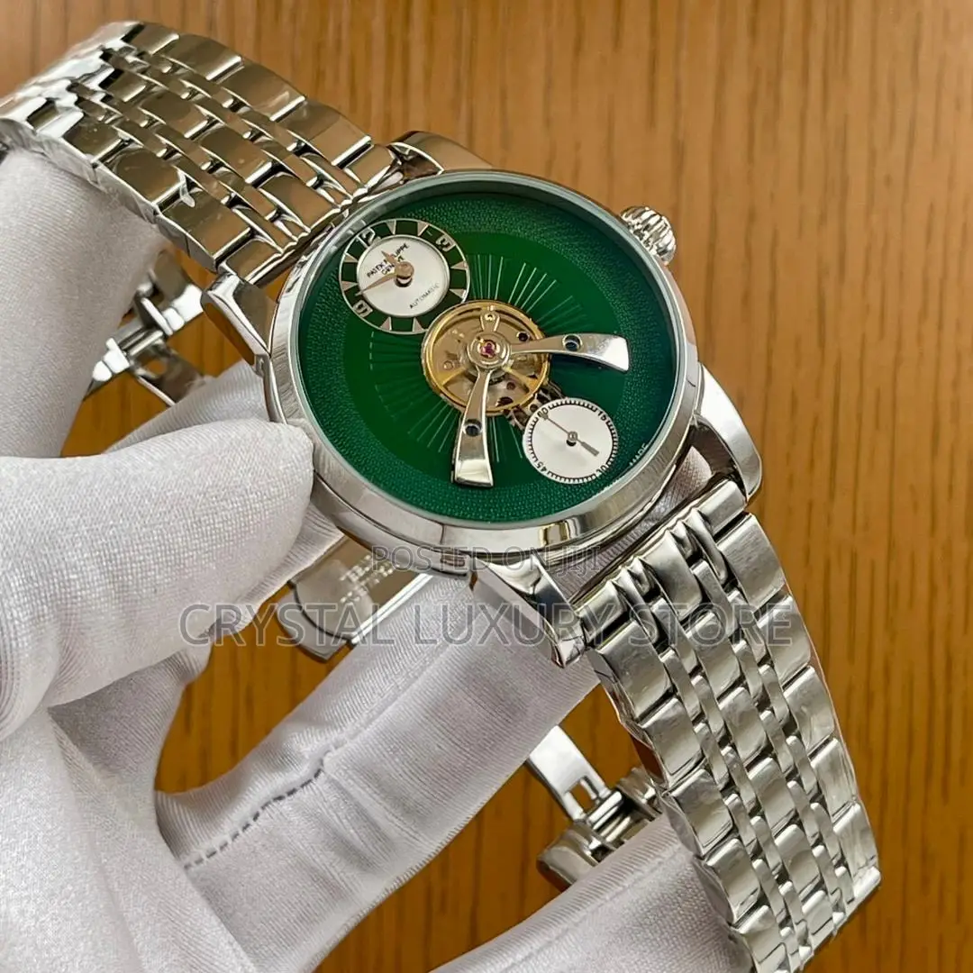 Patek Philippe Quality Luxury Men Automatic Engine Wristwatch