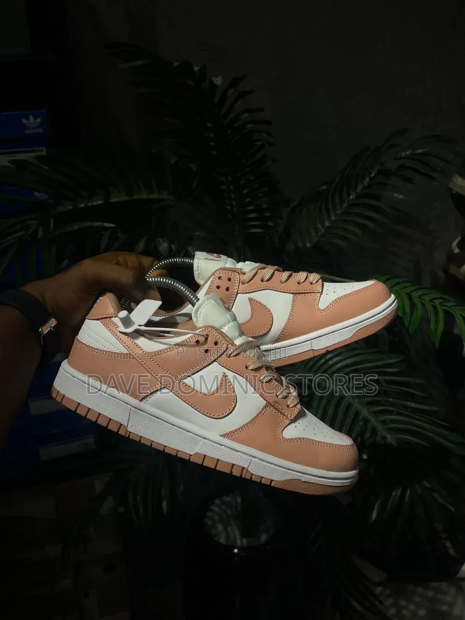 Women's Nike Dunk Rose Whisper Luxury Sneakers