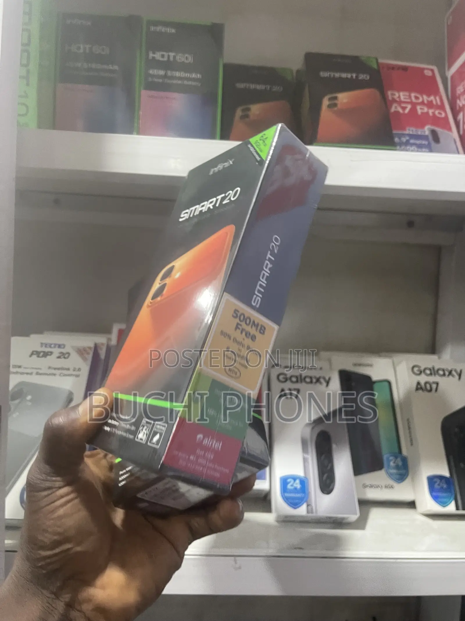 New Infinix Smart 20 64 GB Black
