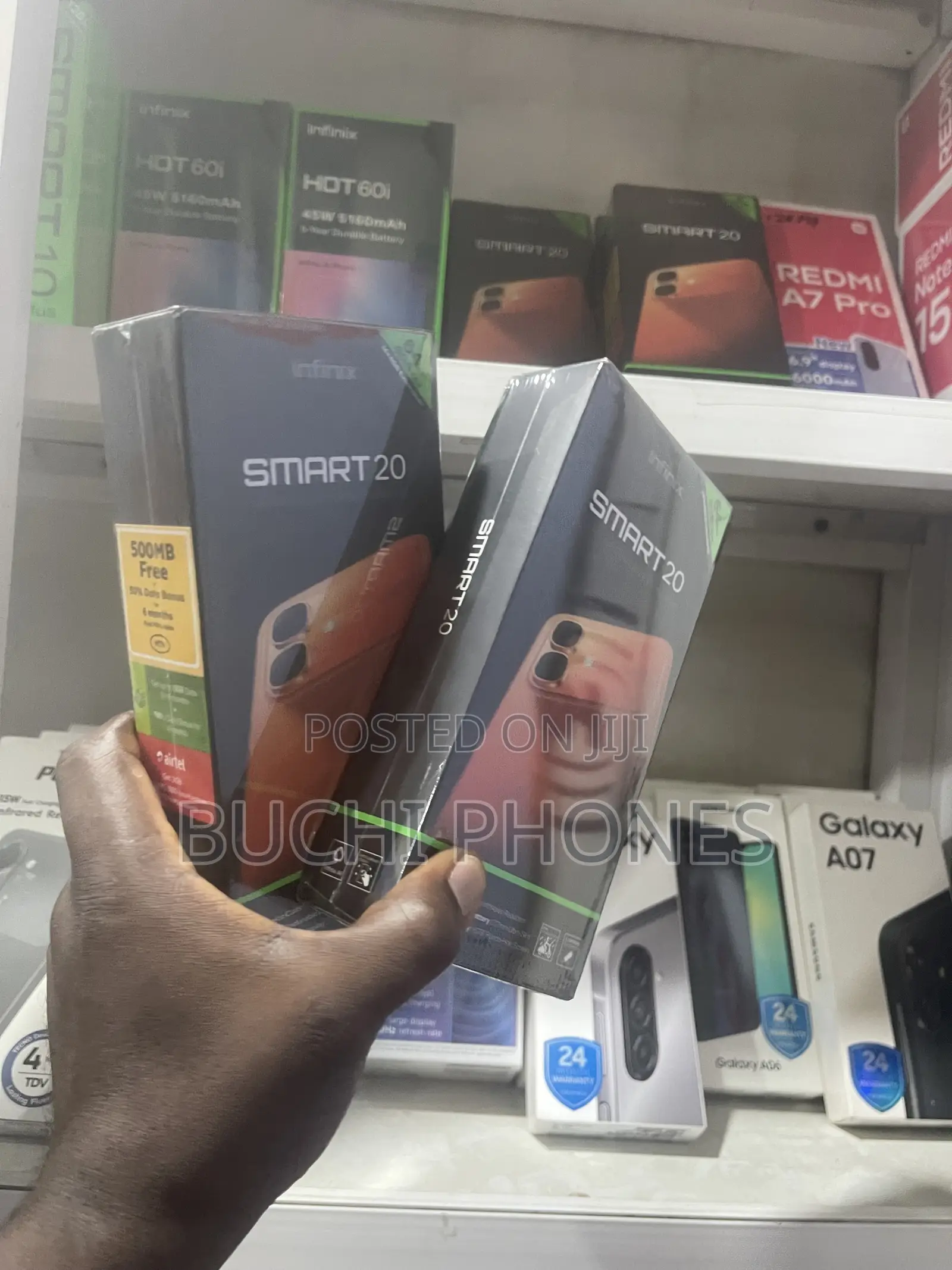 New Infinix Smart 20 64 GB Black
