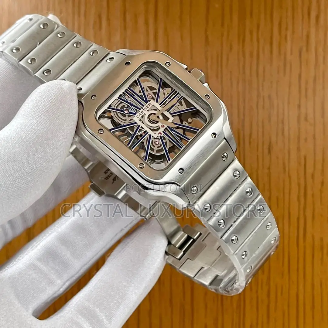 Cartier Quality Luxury Men Chronograph Automatic Engine Wristwatch