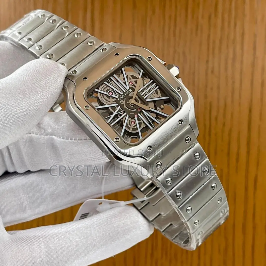 Cartier Quality Luxury Men Chronograph Automatic Engine Wristwatch